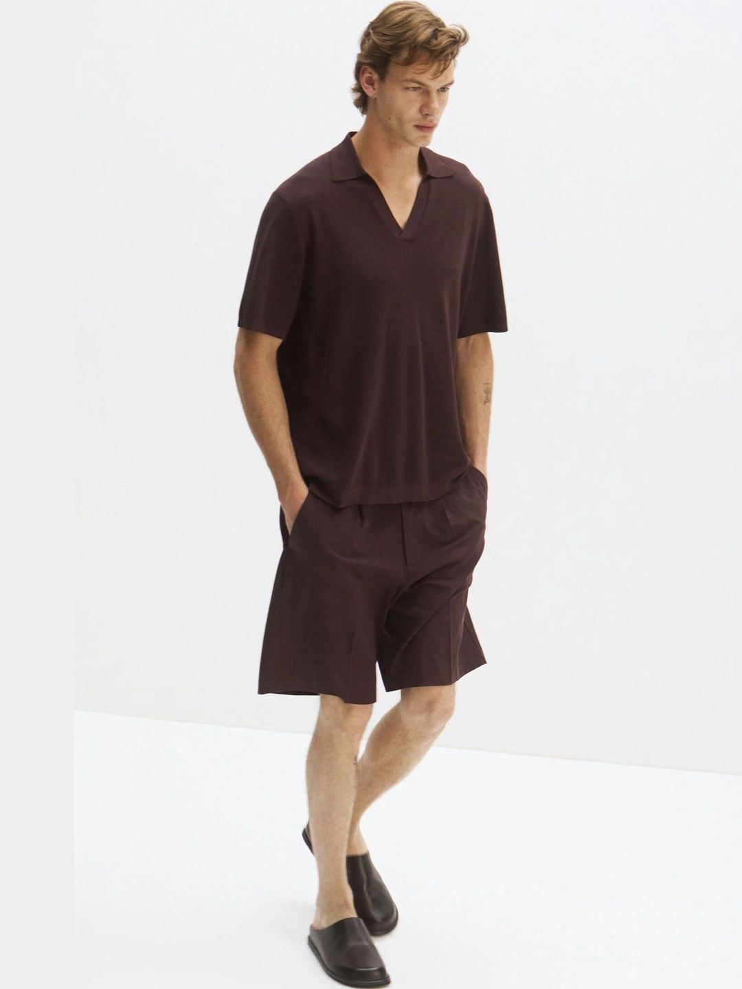 H&M Four-way Stretch Loose Fit shorts-picture-29
