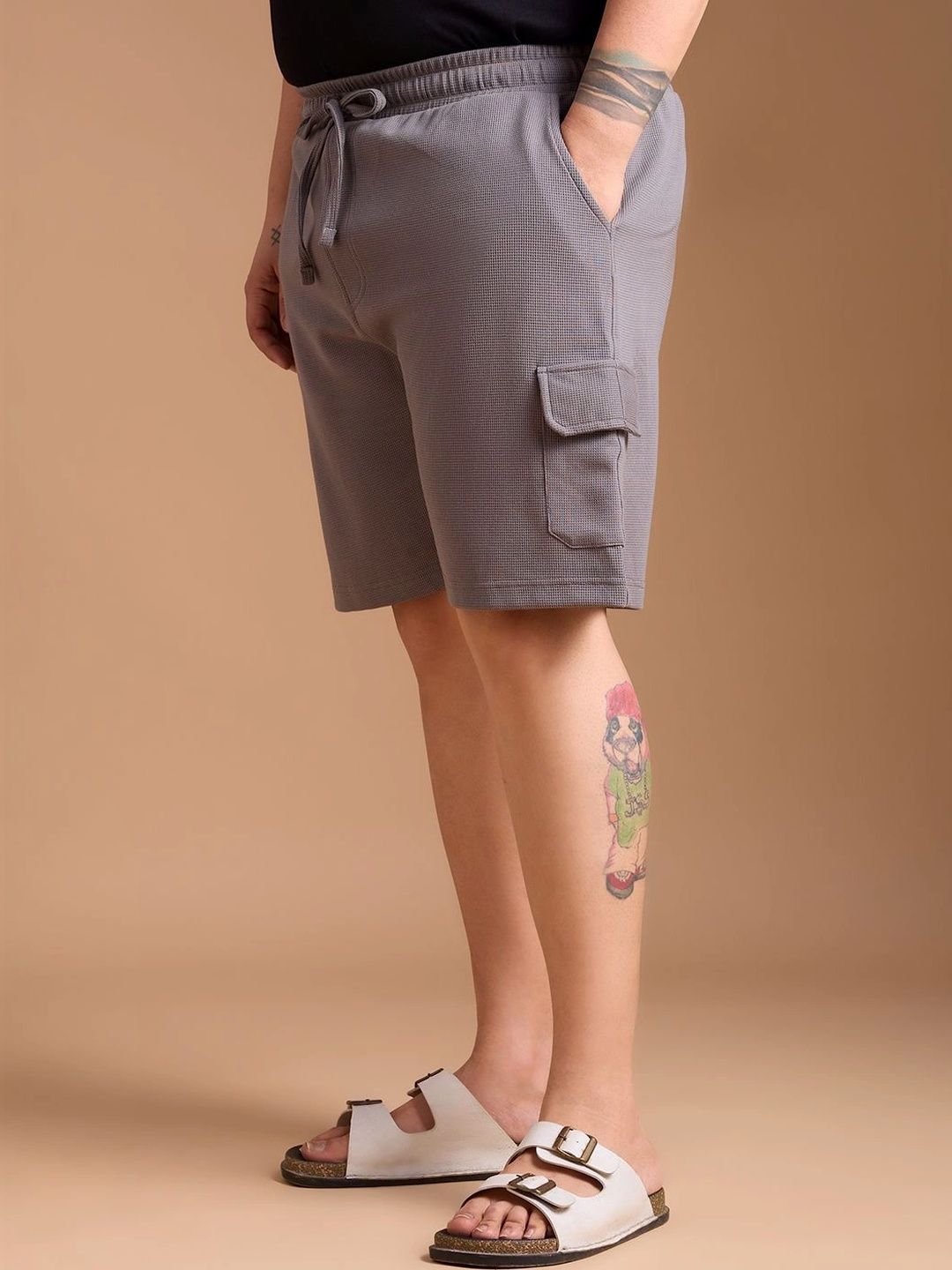 Vaishvik Men Cargo Shorts-picture-54