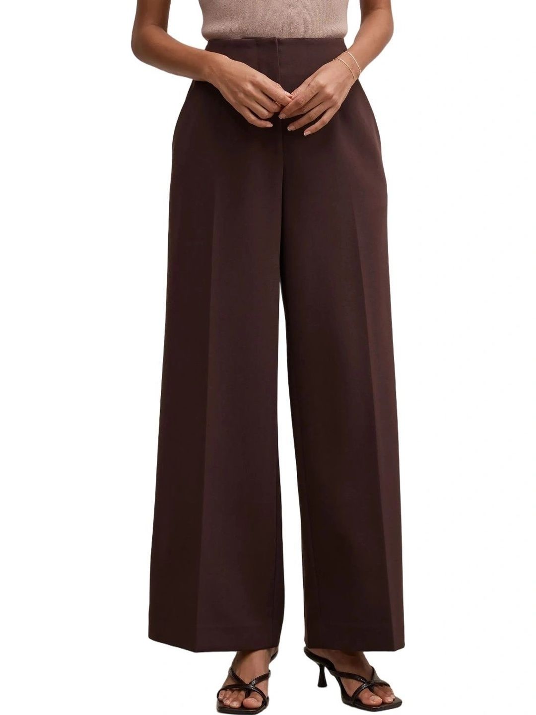 Forever New Women High-Rise Trousers-picture-36