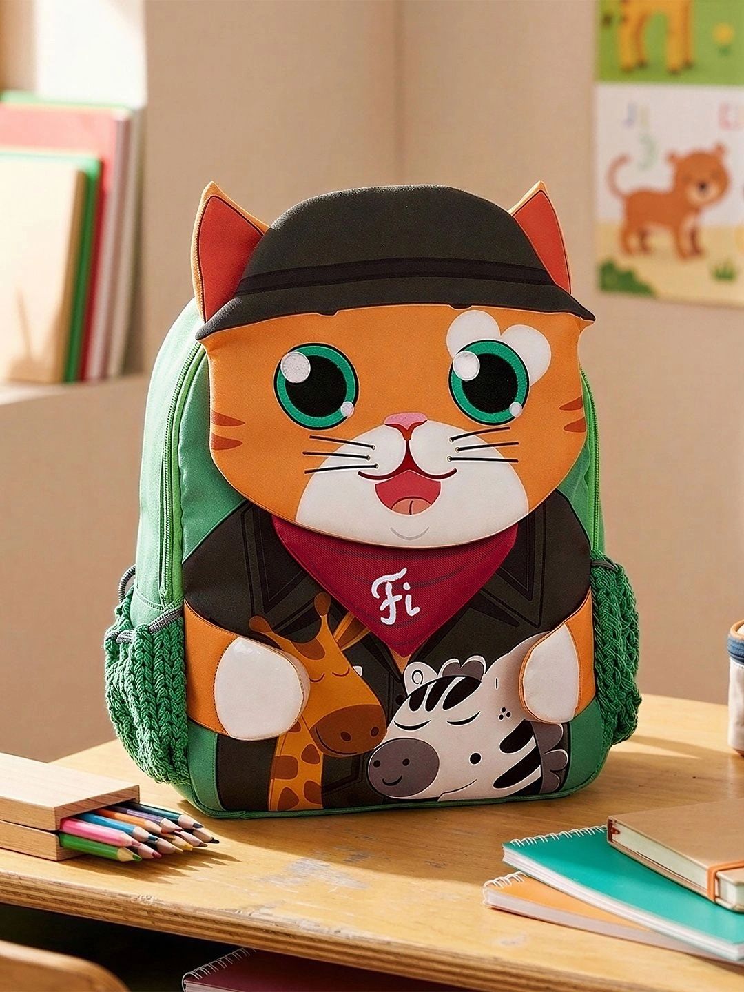 FILLI & ME Unisex Kids Graphic Applique Backpack-picture-27