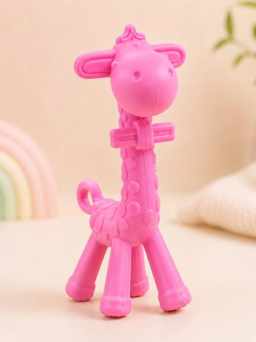 Joy Buzz Baby Giraffe Silicone Teether-picture-35