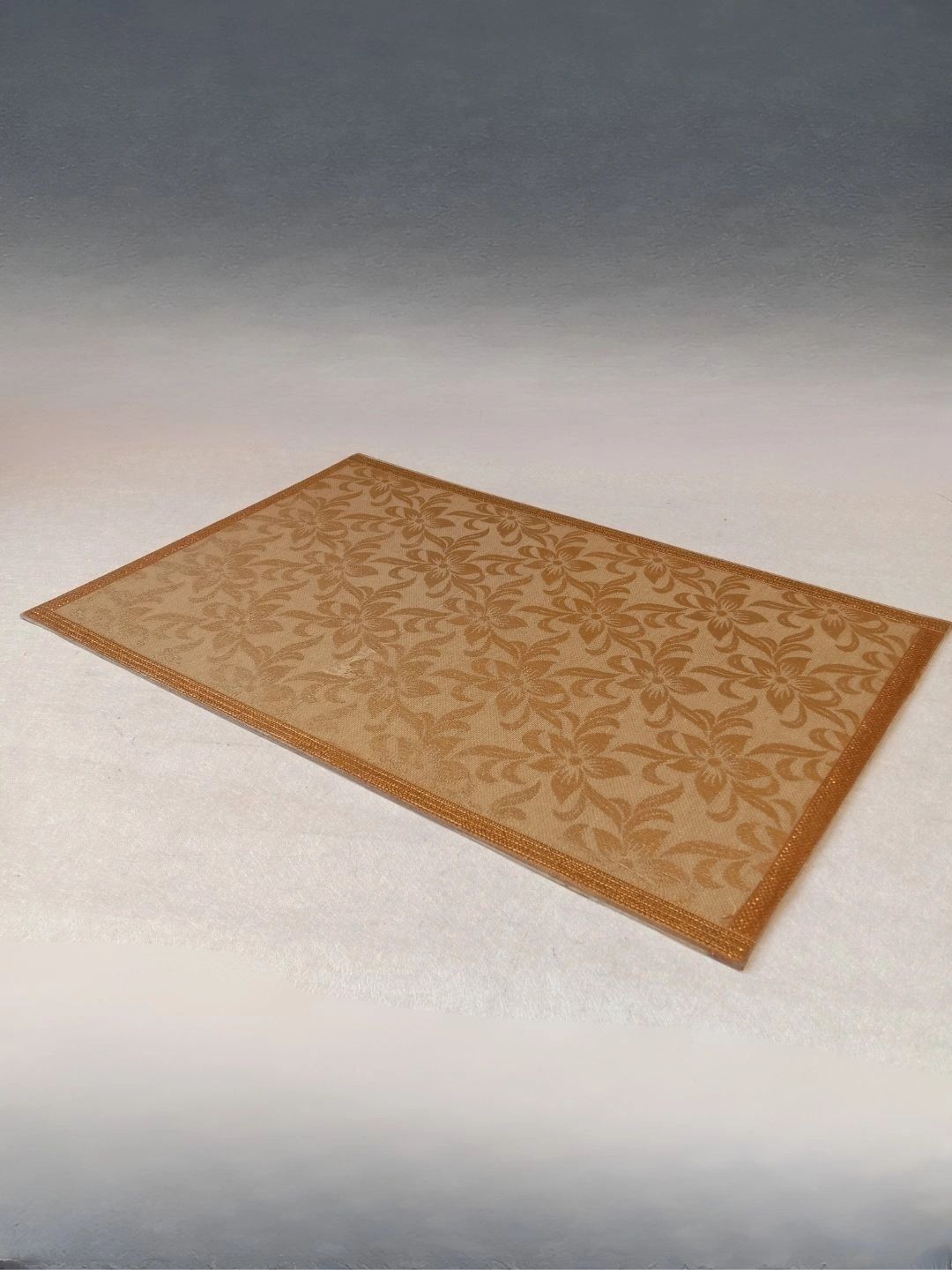 THE HOME CO. 4 Pcs Beige Printed Rectangle Table Placemats-picture-35