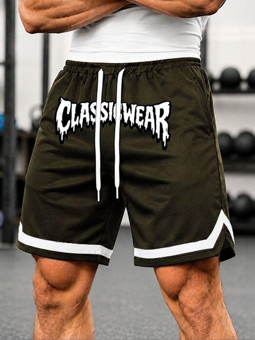 culish Men Typography Printed Training or Gym Sports Shorts-picture-27