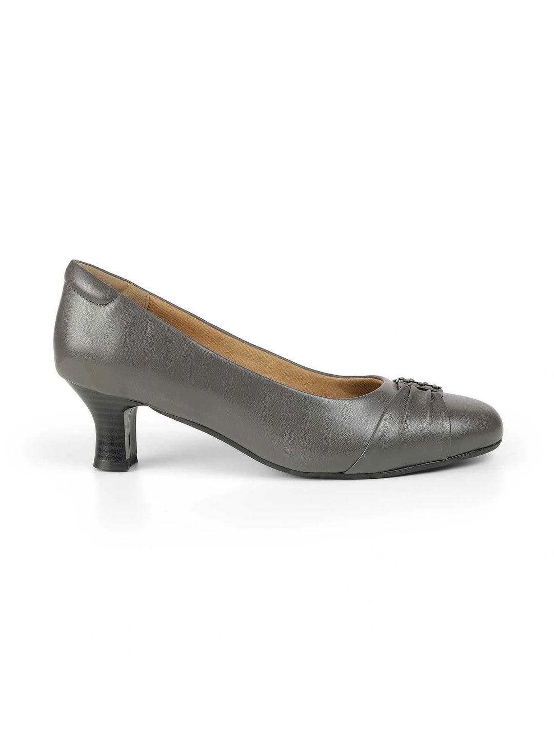 Tresmode Work Kitten Pumps with Buckles-picture-43