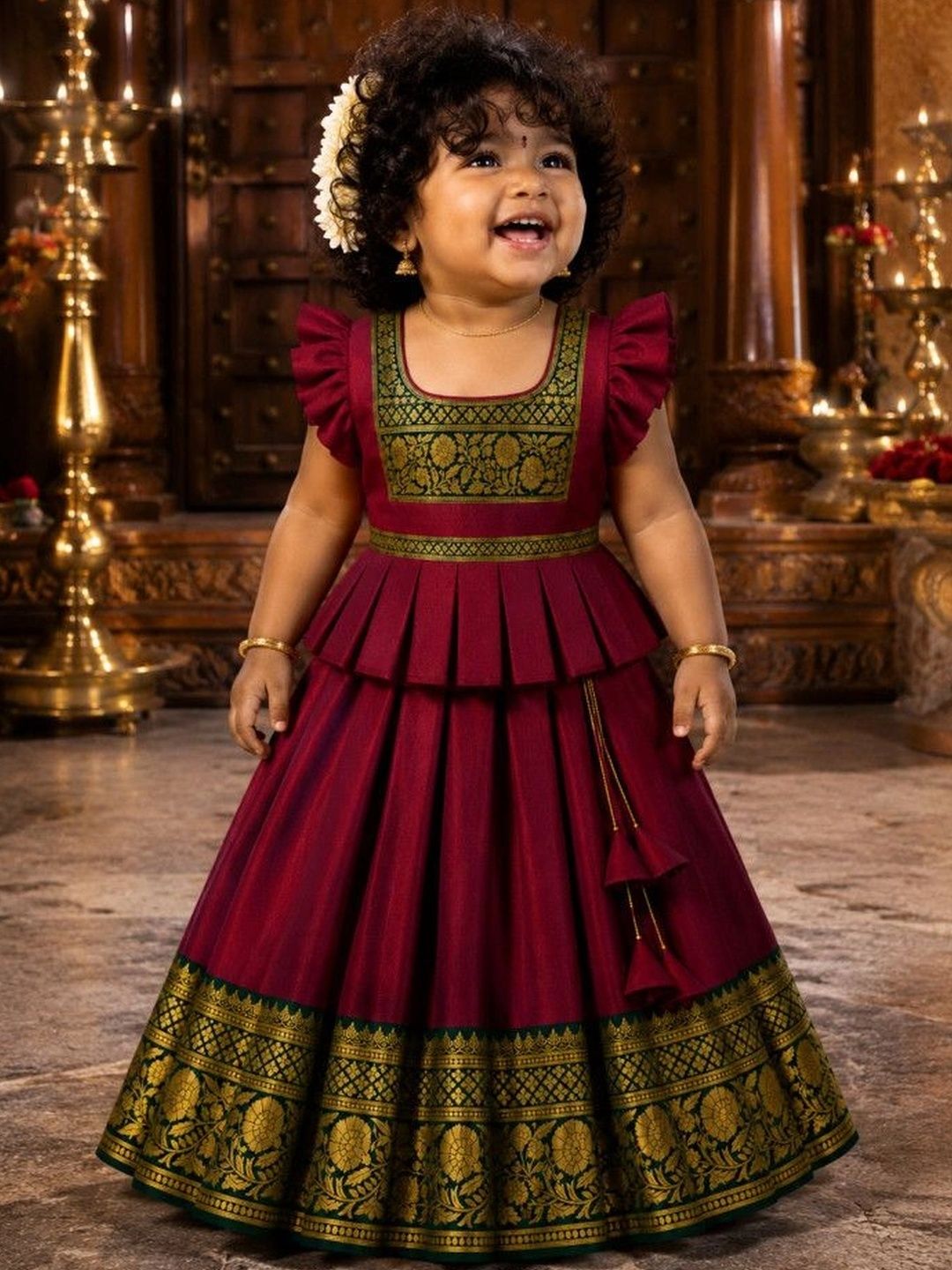 Ethzy Girls Ready to Wear Lehenga &-picture-20