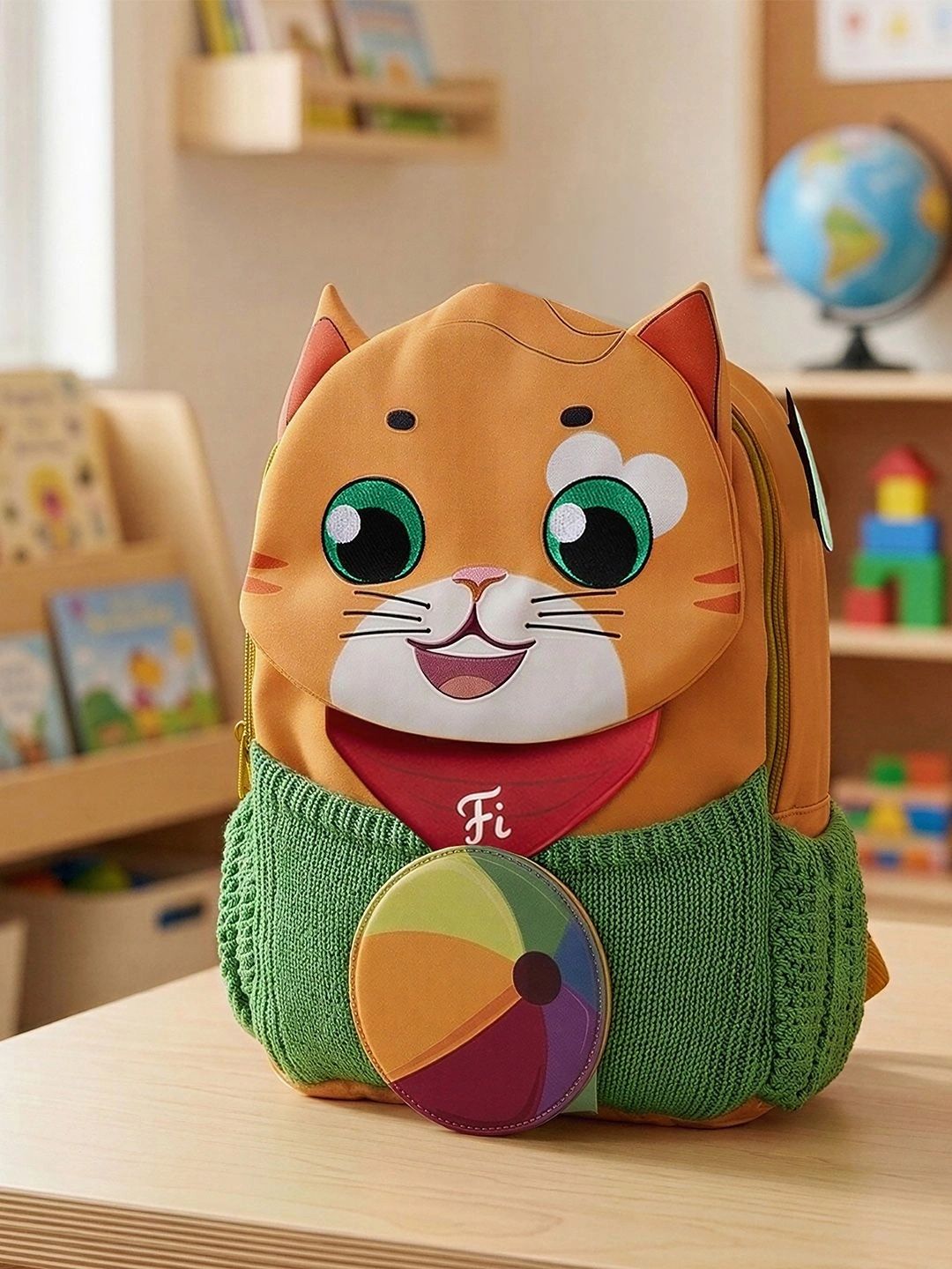 FILLI & ME Unisex Kids Graphic Applique Backpack-picture-17