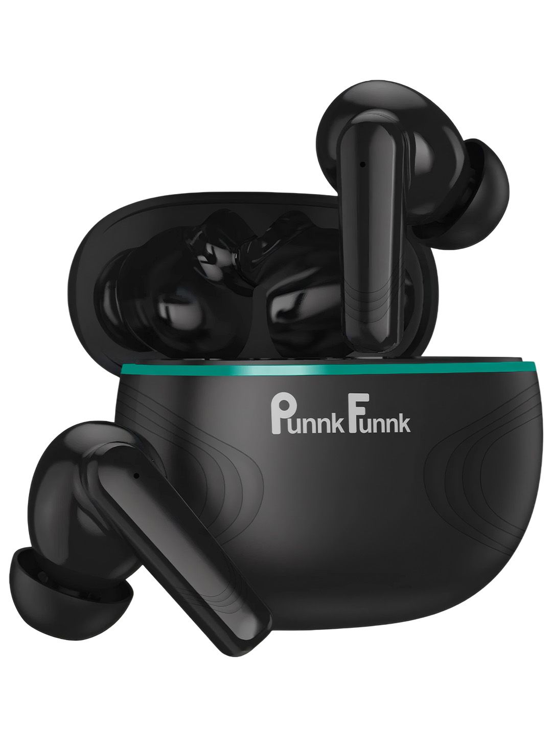 PunnkFunnk Black Fast charging Earbuds-picture-45