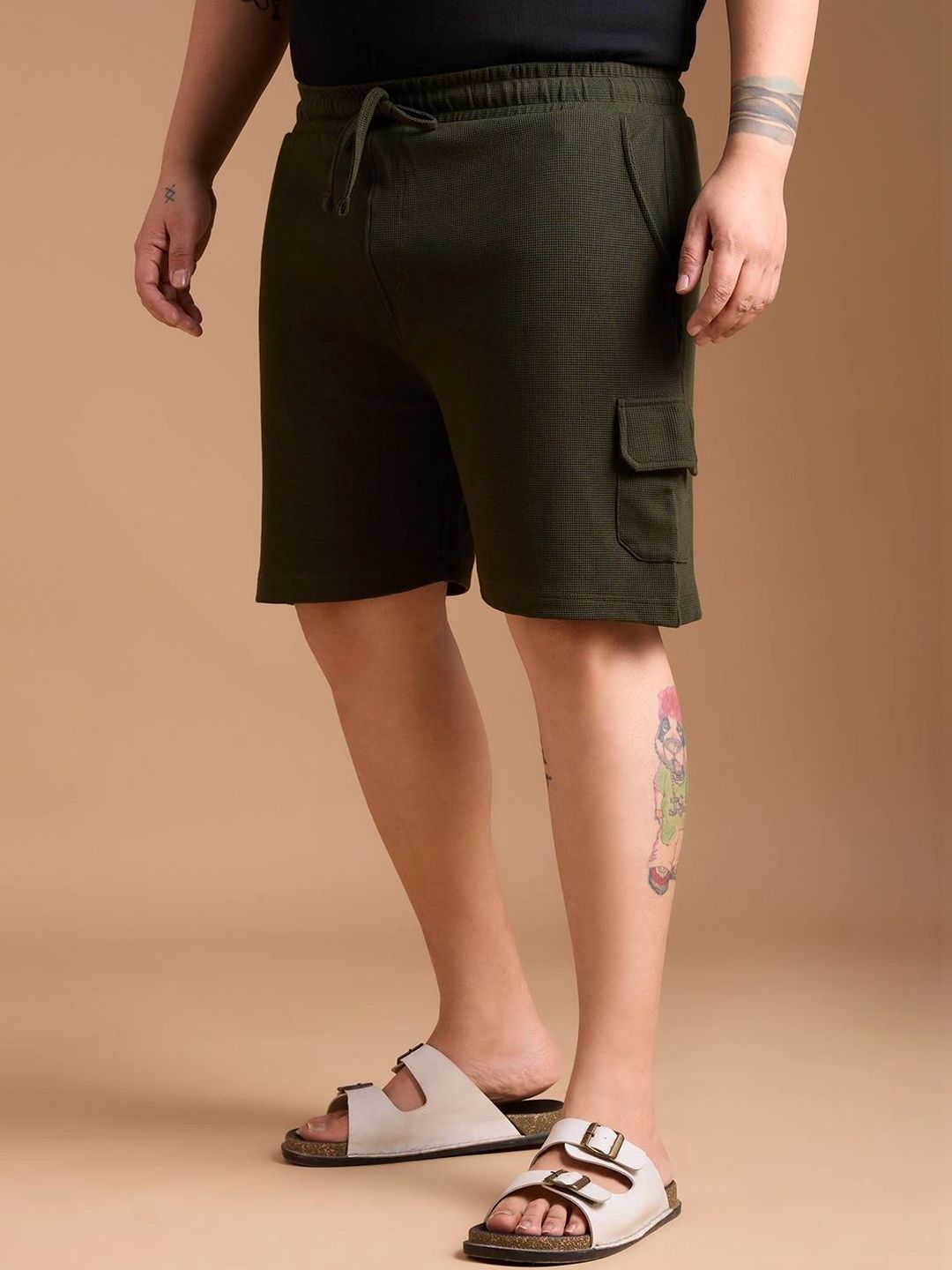 Vaishvik Men Cargo Shorts-picture-25