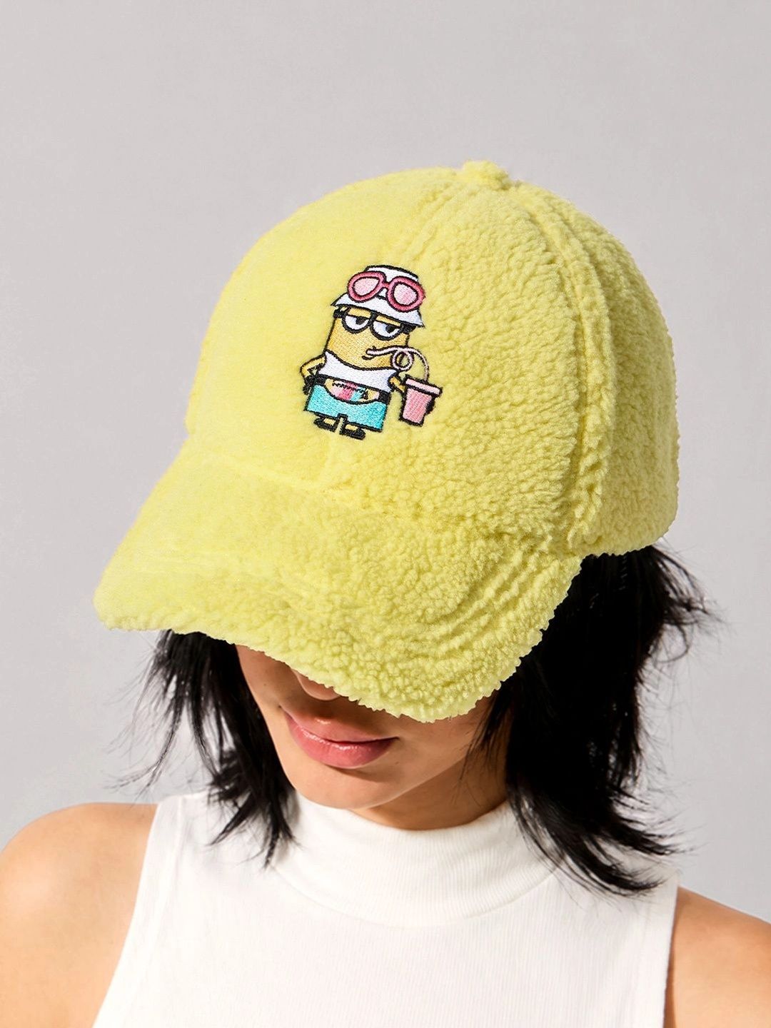 The Souled Store Unisex Embroidered Snapback Cap-picture-16