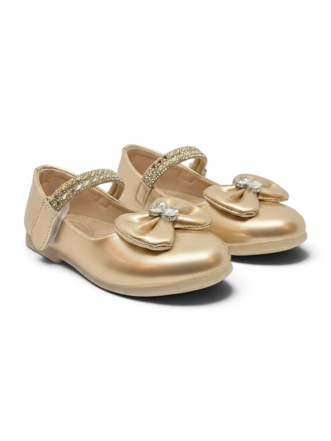 Lil Lollipop Girls Round Toe Velcro Ballerinas-picture-23