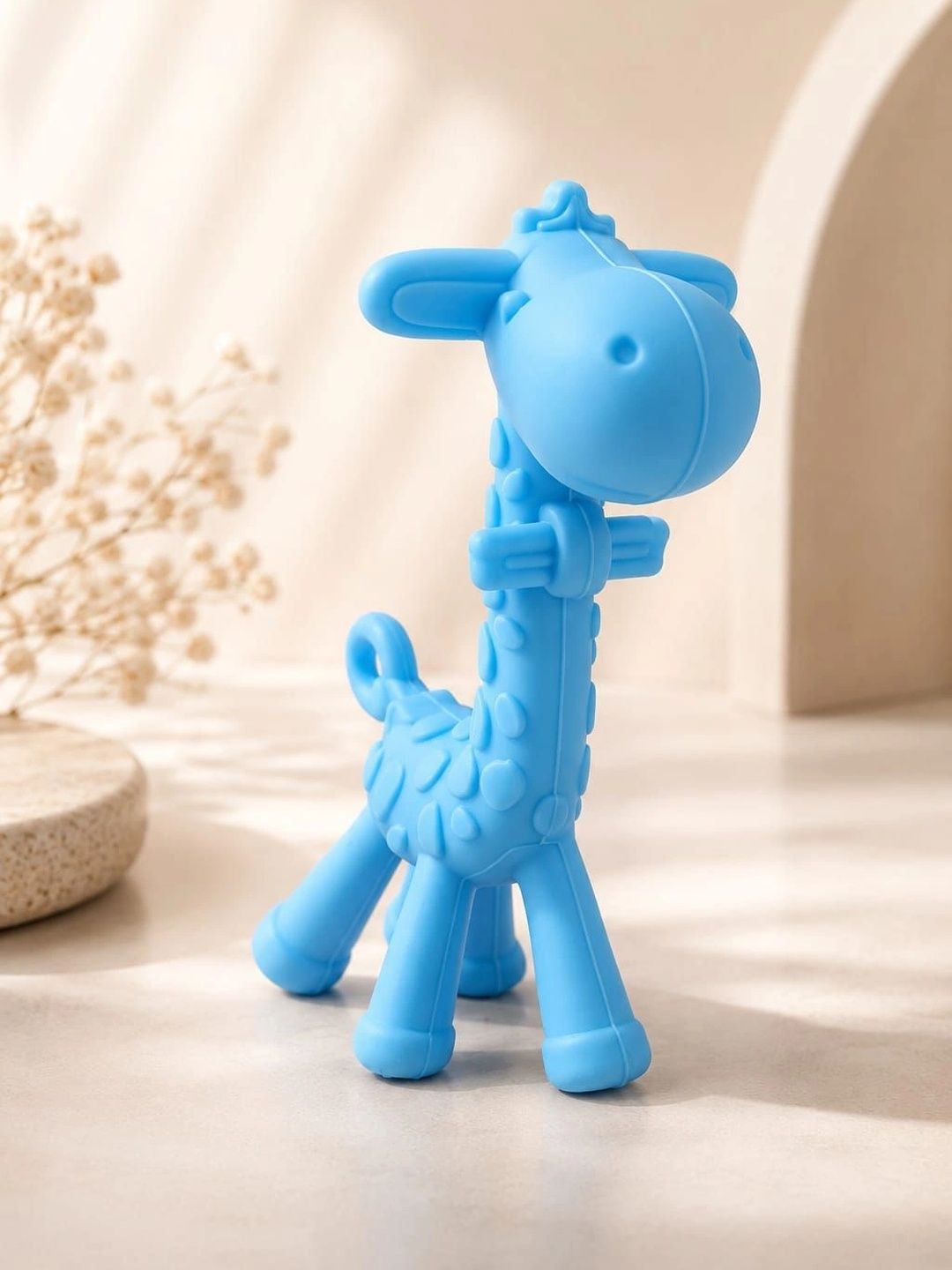 Joy Buzz Baby Giraffe Silicone Teether-picture-19