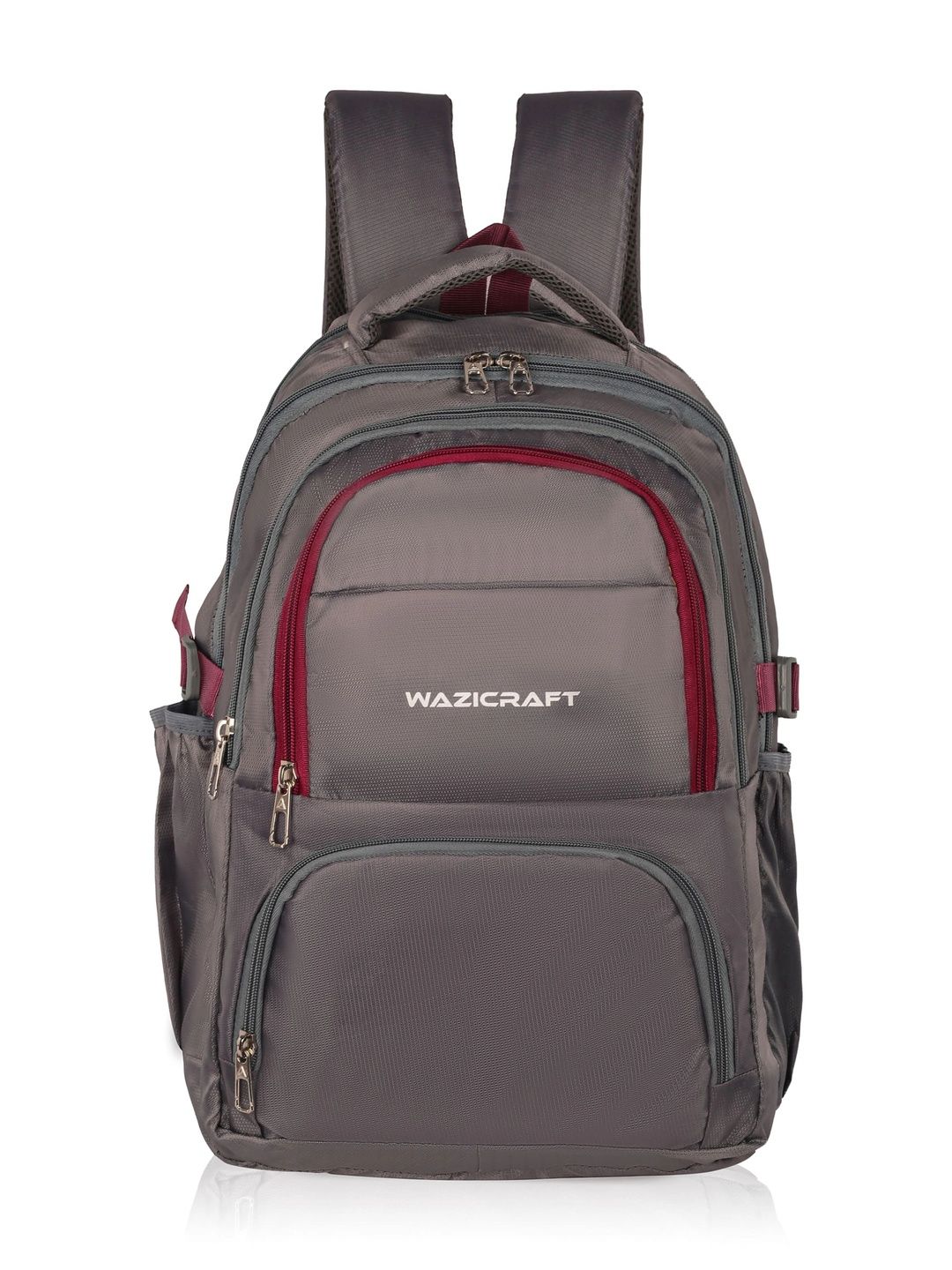 Wazicraft Unisex Brand Logo Contrast Detail Backpack with Anti-Theft-picture-36