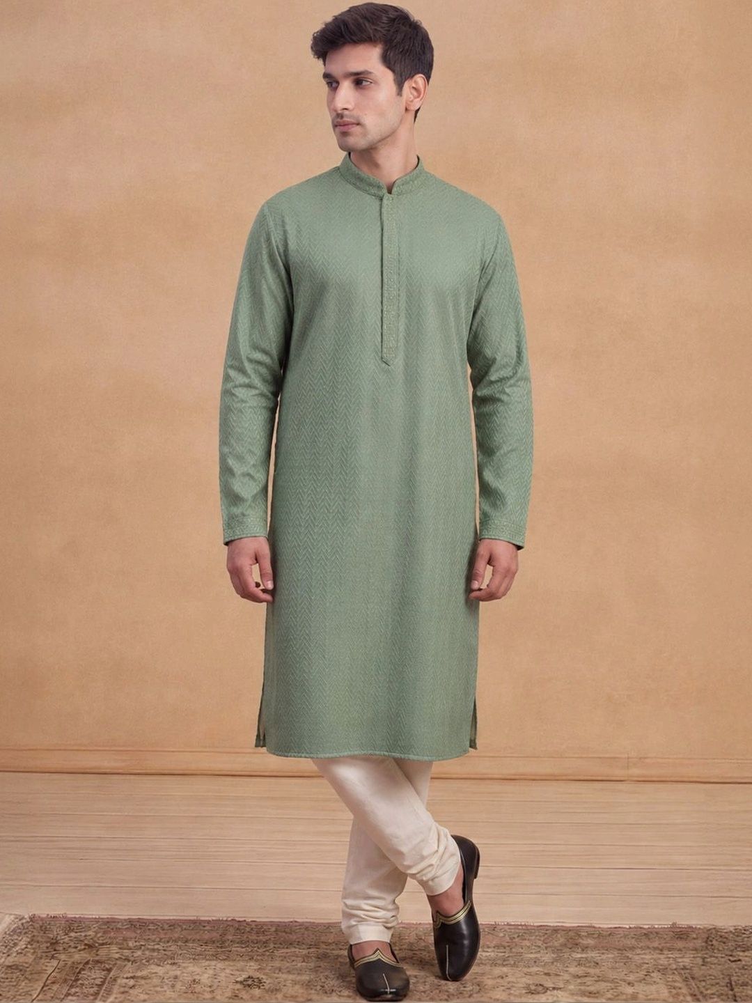 House of Chikankari Men Kurta-picture-10