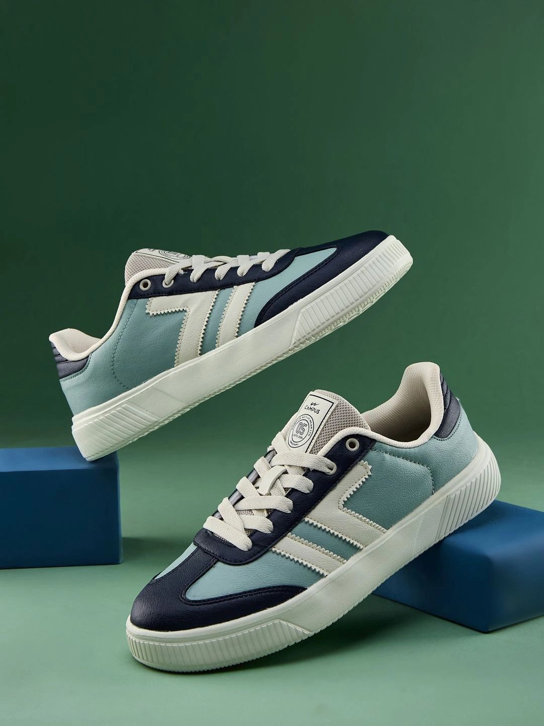 Campus Men Colourblocked Sneakers-picture-33