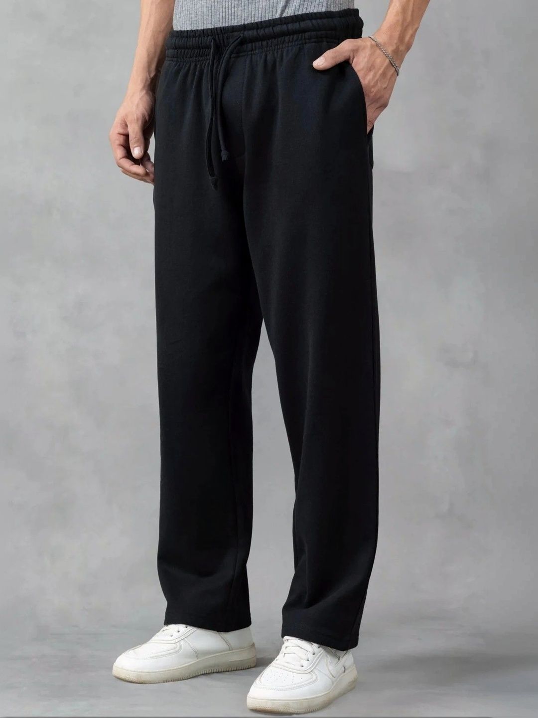 SYNZO Men Relaxed Easy Wash Trousers-picture-30