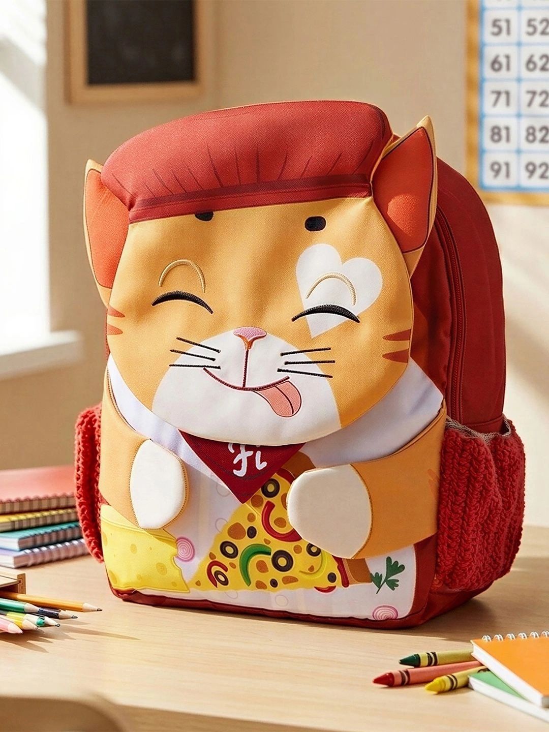 FILLI & ME Unisex Kids Graphic Applique Backpack-picture-10