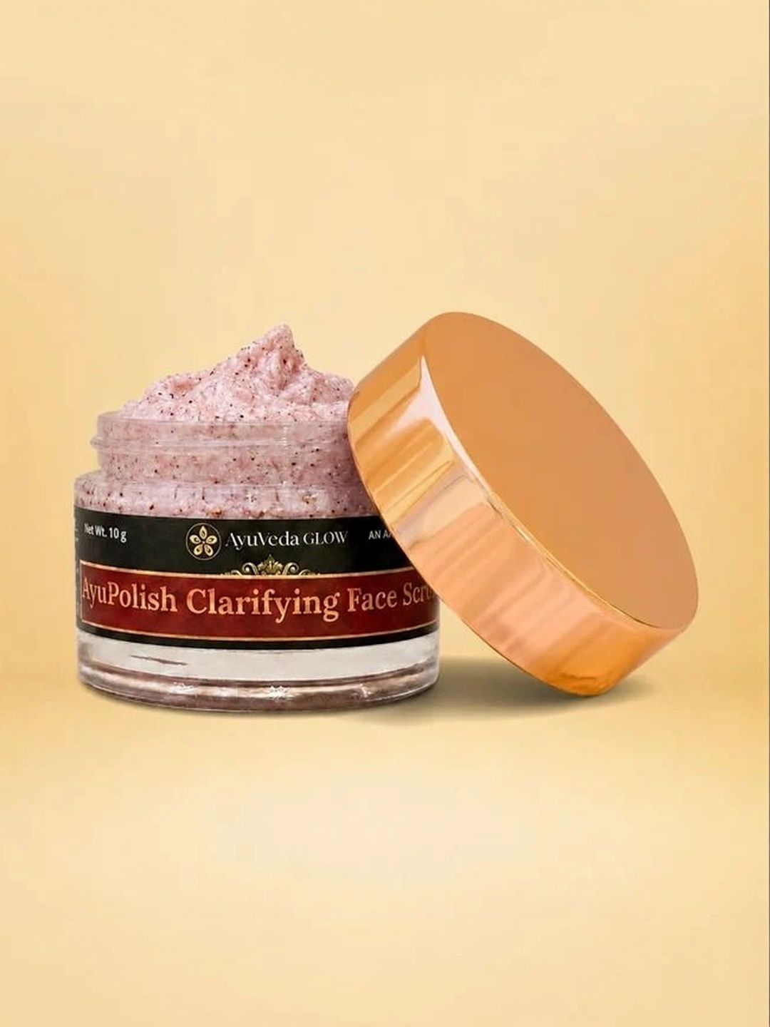 AyuVeda Glow Ayurvedic Clarifying Face Scrub - 10 g-image-17