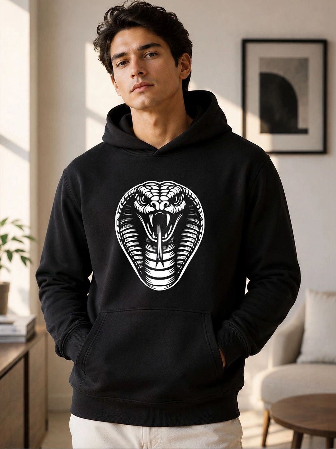 TRENDIFYTEEZ Men Printed Hooded Sweatshirt-picture-23