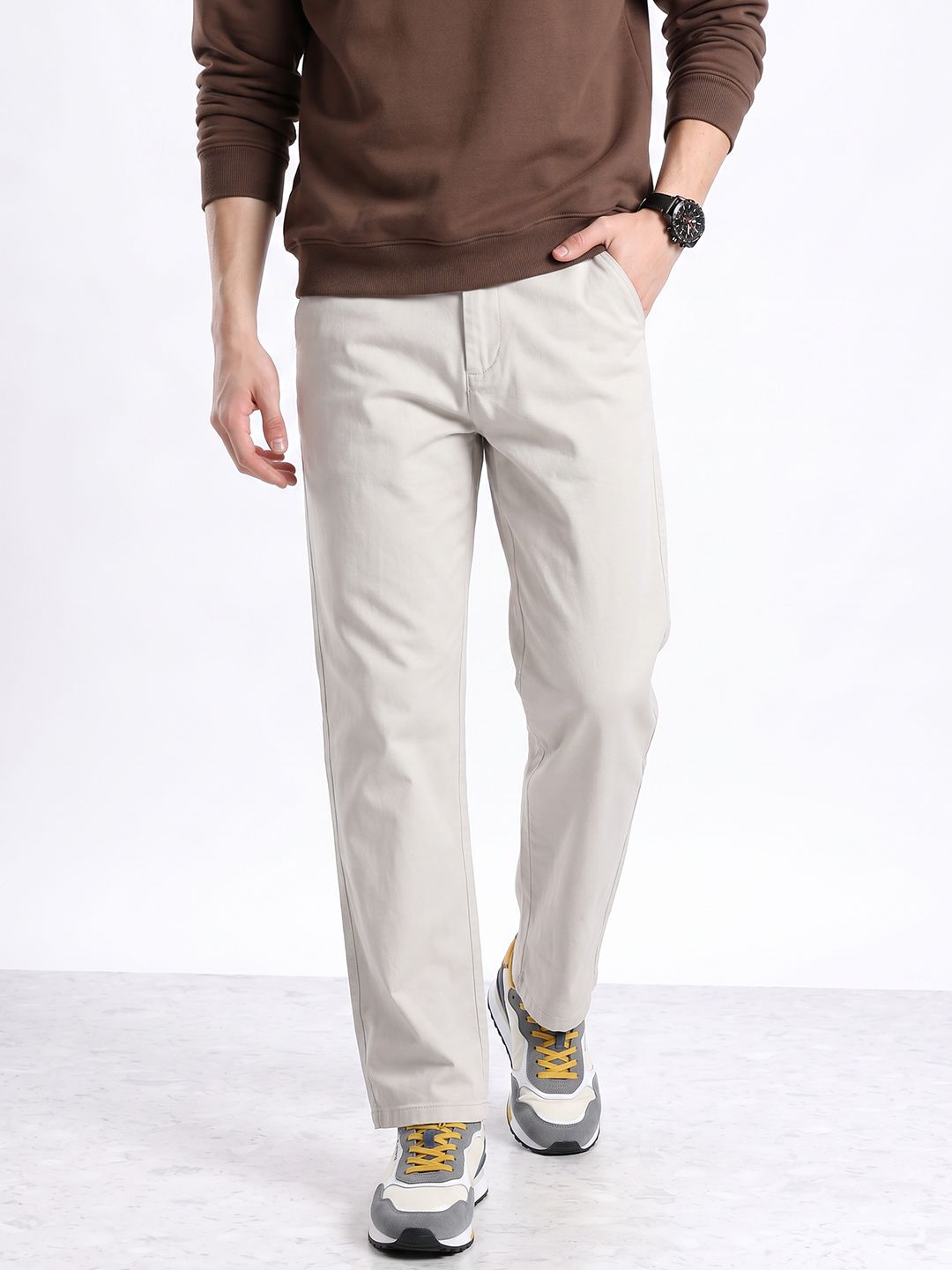 Aeropostale Men Relaxed Fit Chinos Trouser-picture-31
