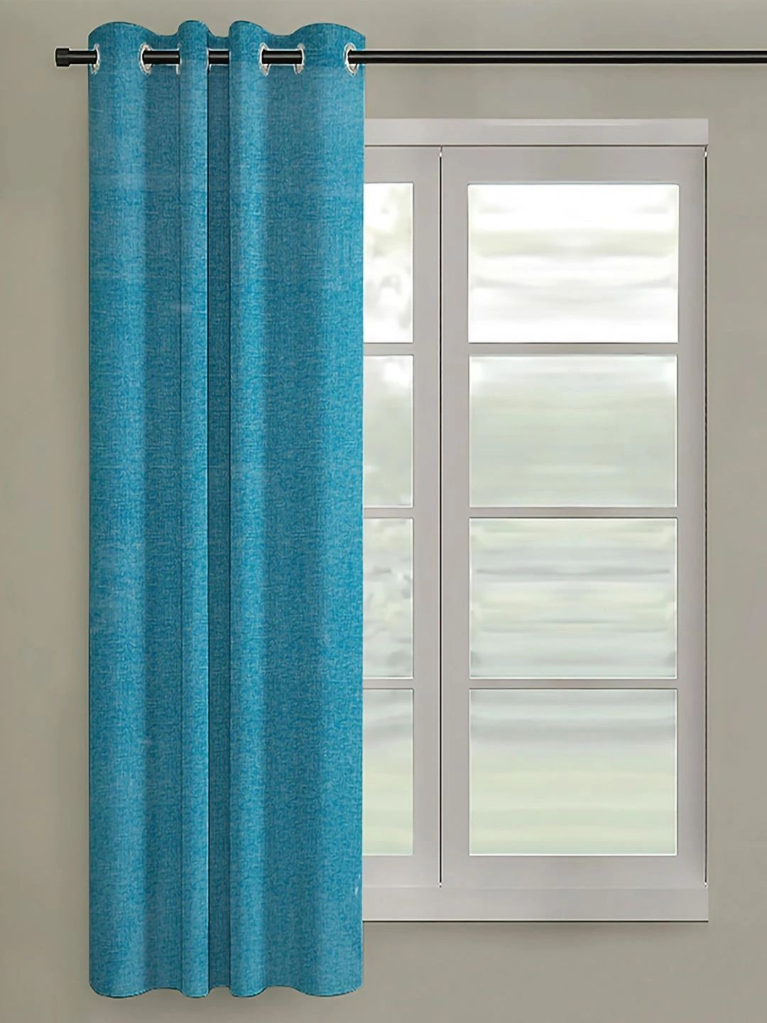 Aura Blue Room Darkening Window Curtain-image-36