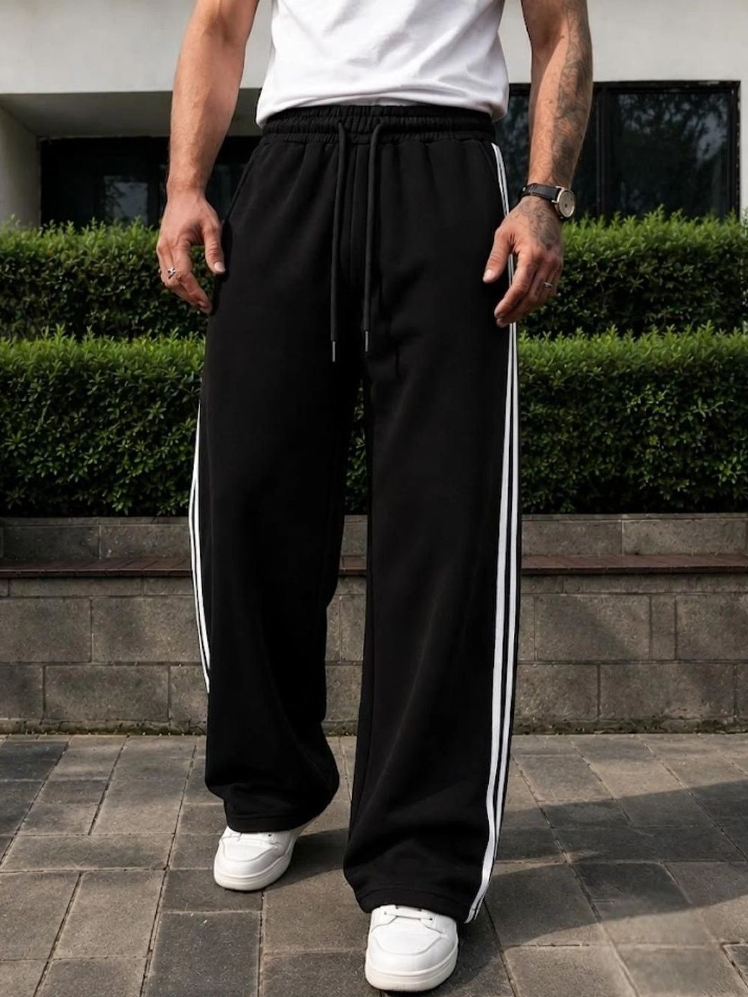 PROGENY Men Relaxed Fit Training Track Pants-picture-30