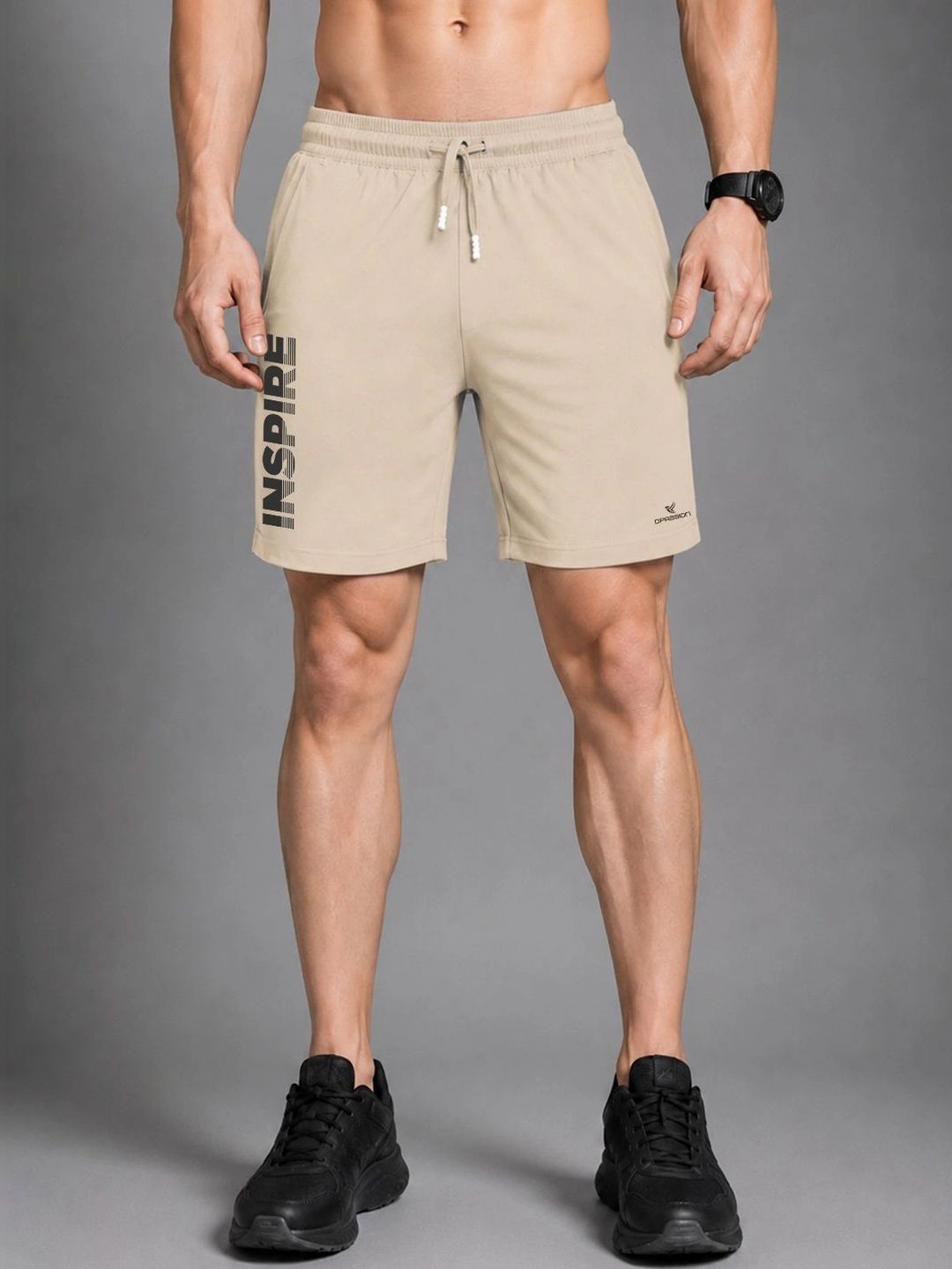 Dpassion Men Typography Printed Training or Gym Sports Shorts-picture-35