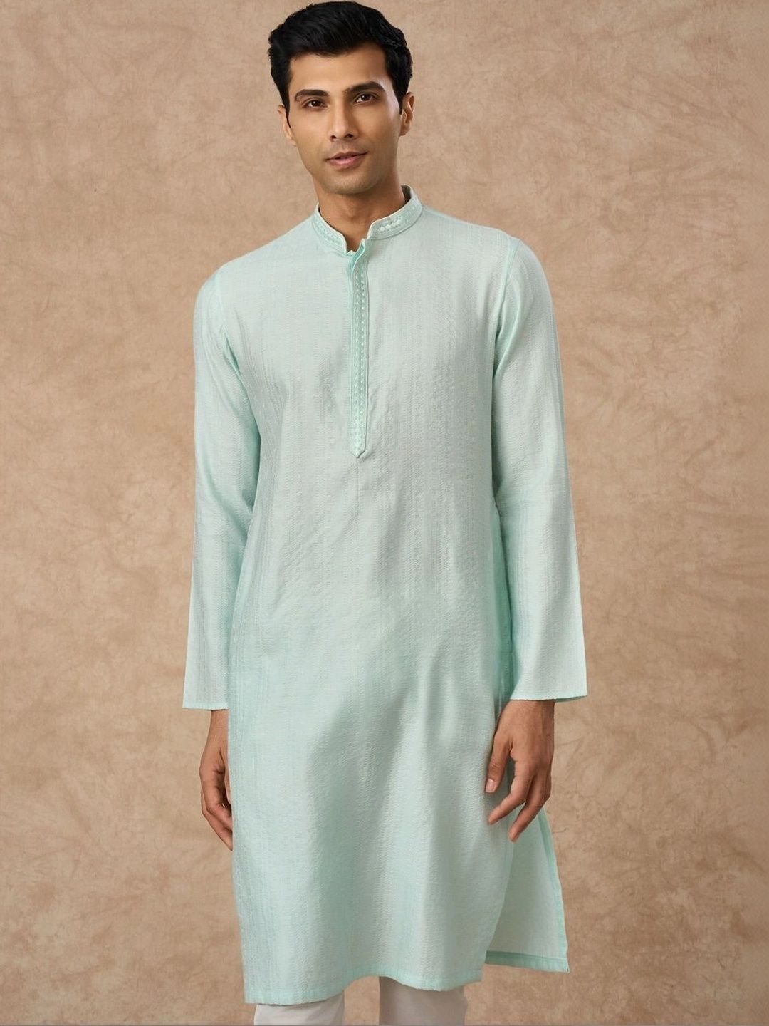 Manyavar Men Regular Kurta with Pyjamas-picture-29