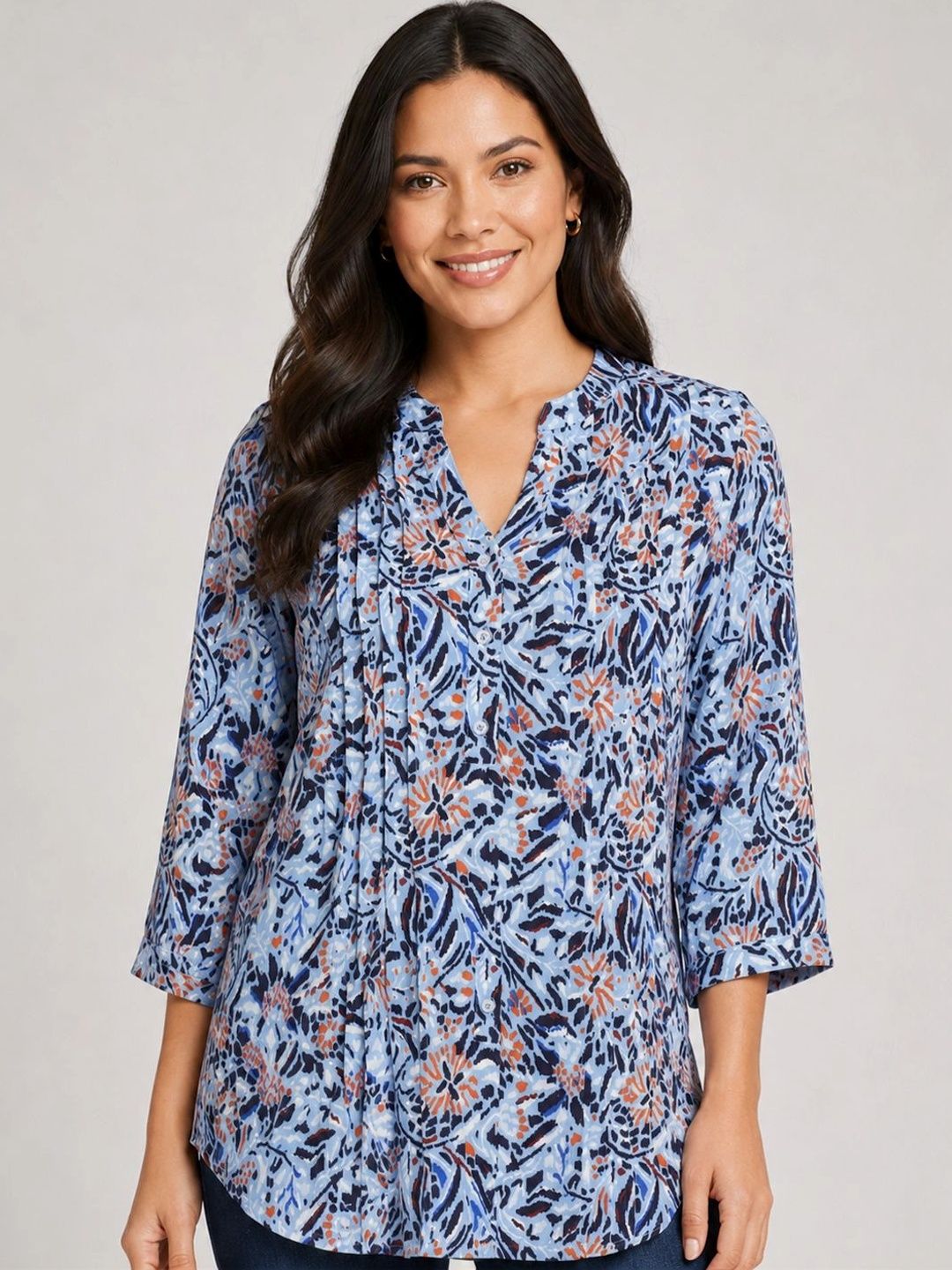 HERE&NOW Floral Print Top-picture-45