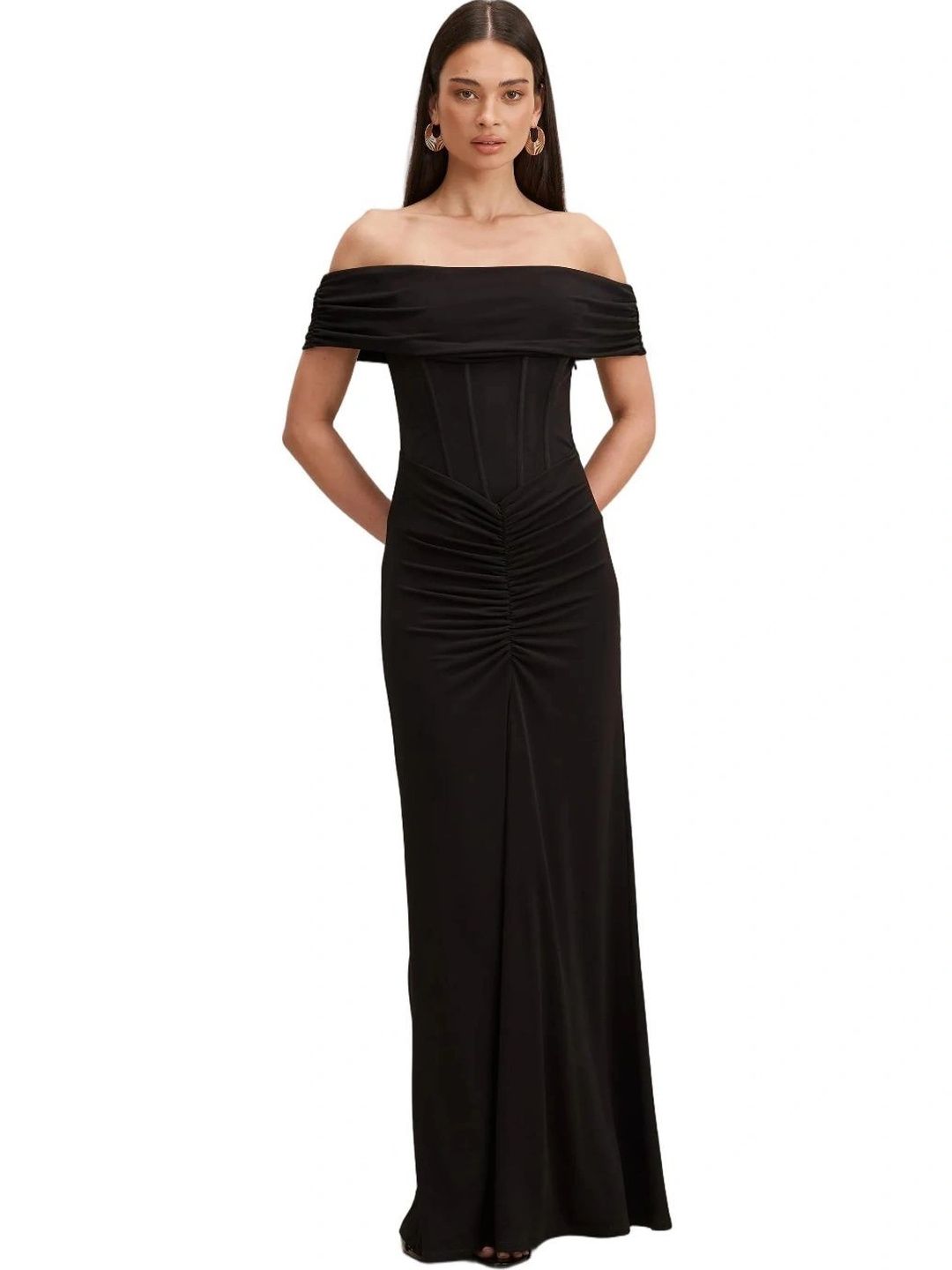 Forever New Off-Shoulder Maxi Dress-picture-21