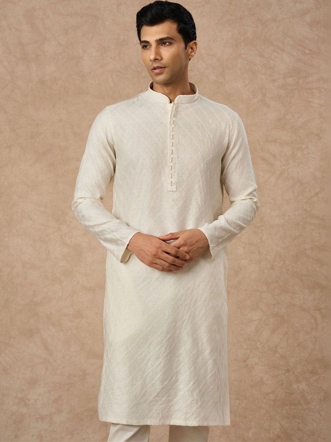 Manyavar Men Regular Kurta with Pyjamas-picture-33