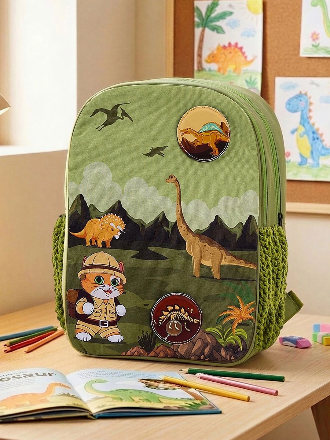 FILLI & ME Unisex Kids Graphic Applique Backpack-picture-45