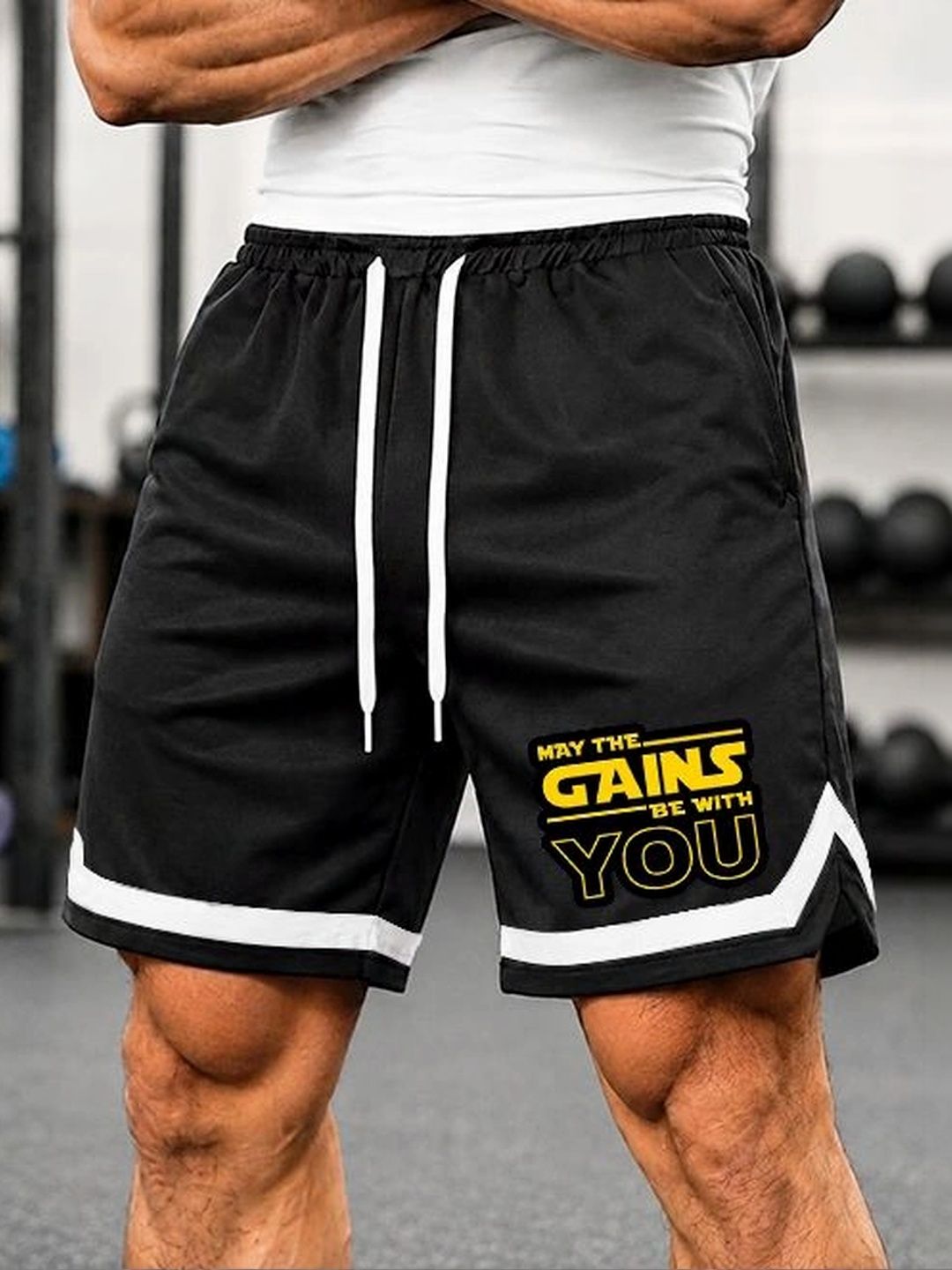 culish Men Typography Printed Training or Gym Sports Shorts-picture-50