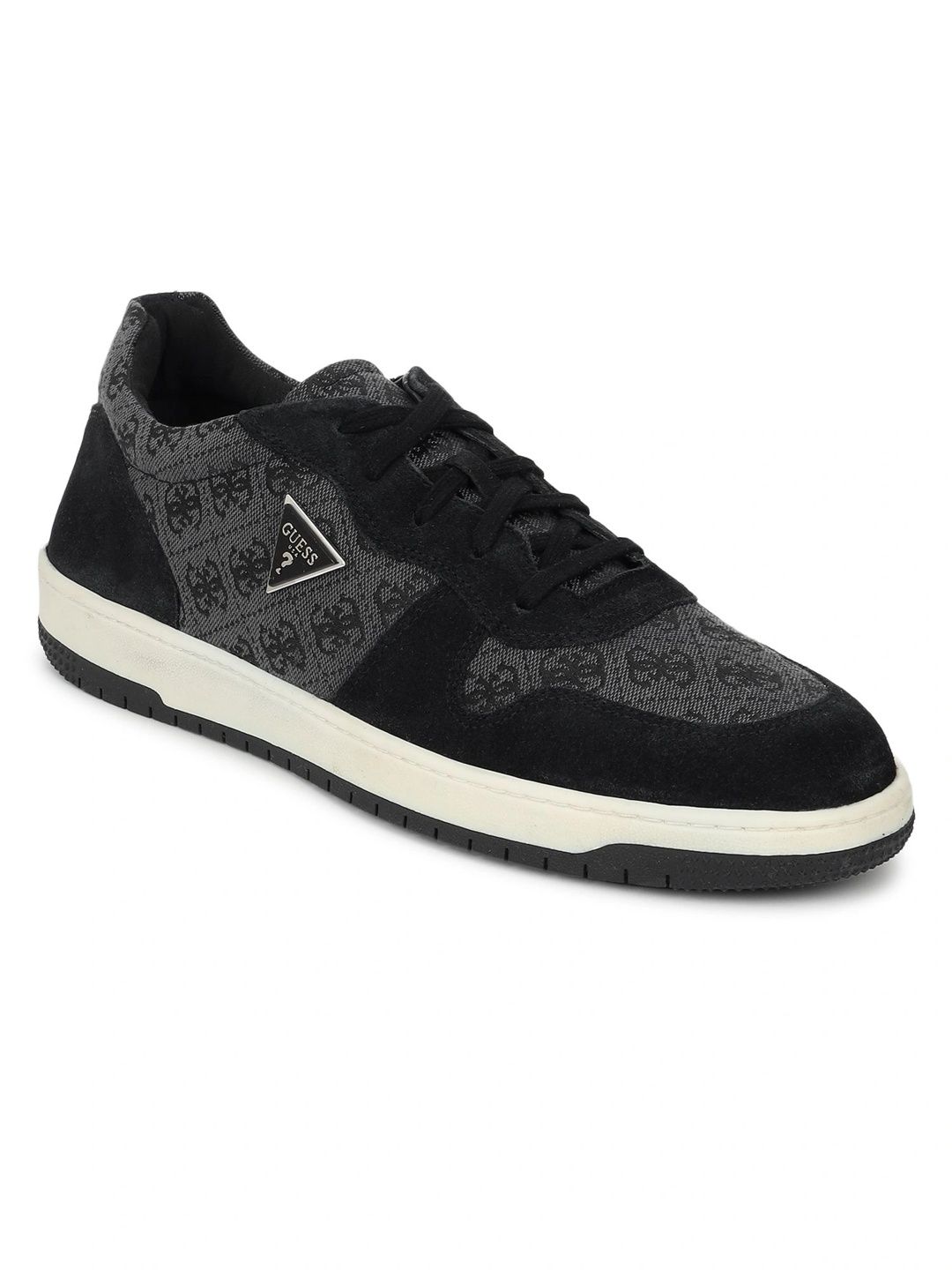 GUESS Men Printed Leather Sneakers-picture-29