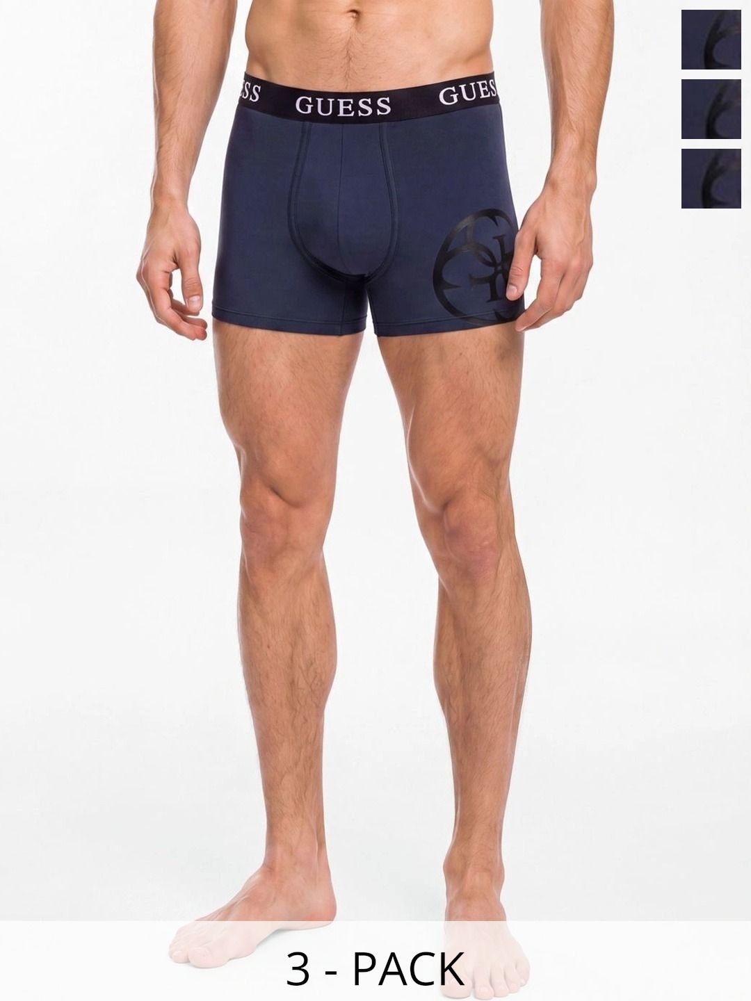 GUESS Pack of 3 Cotton Printed Trunks-image-41