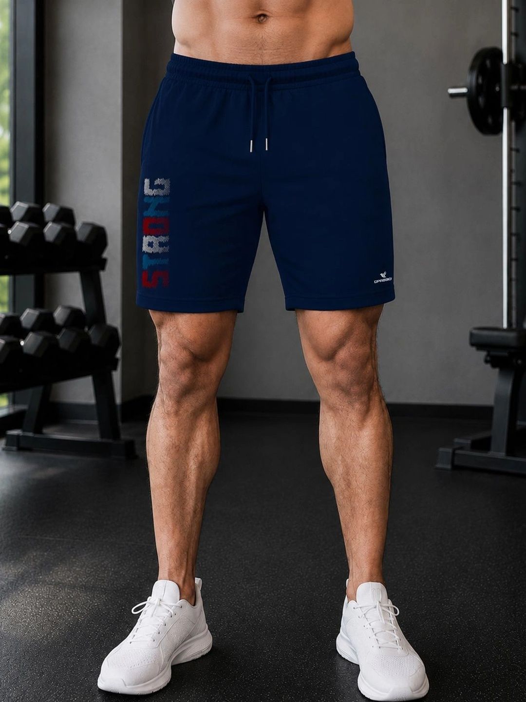 Dpassion Men Typography Printed Training or Gym Sports Shorts-picture-36