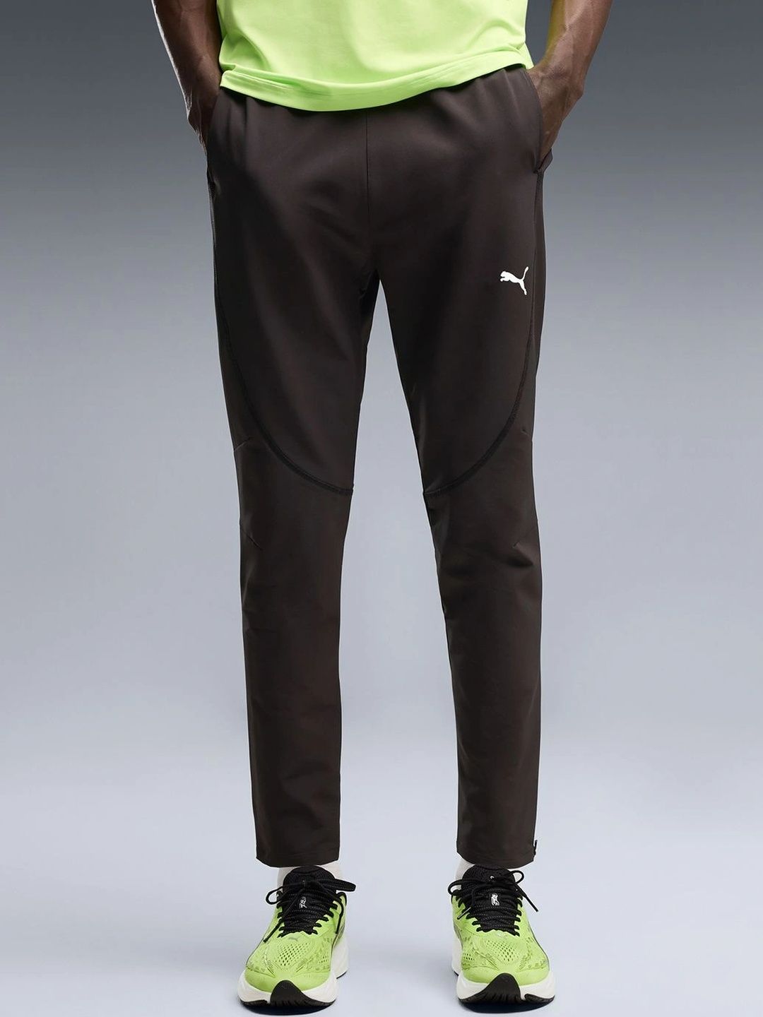 Puma Men Slim Fit Brand Logo Running Track Pants-picture-41