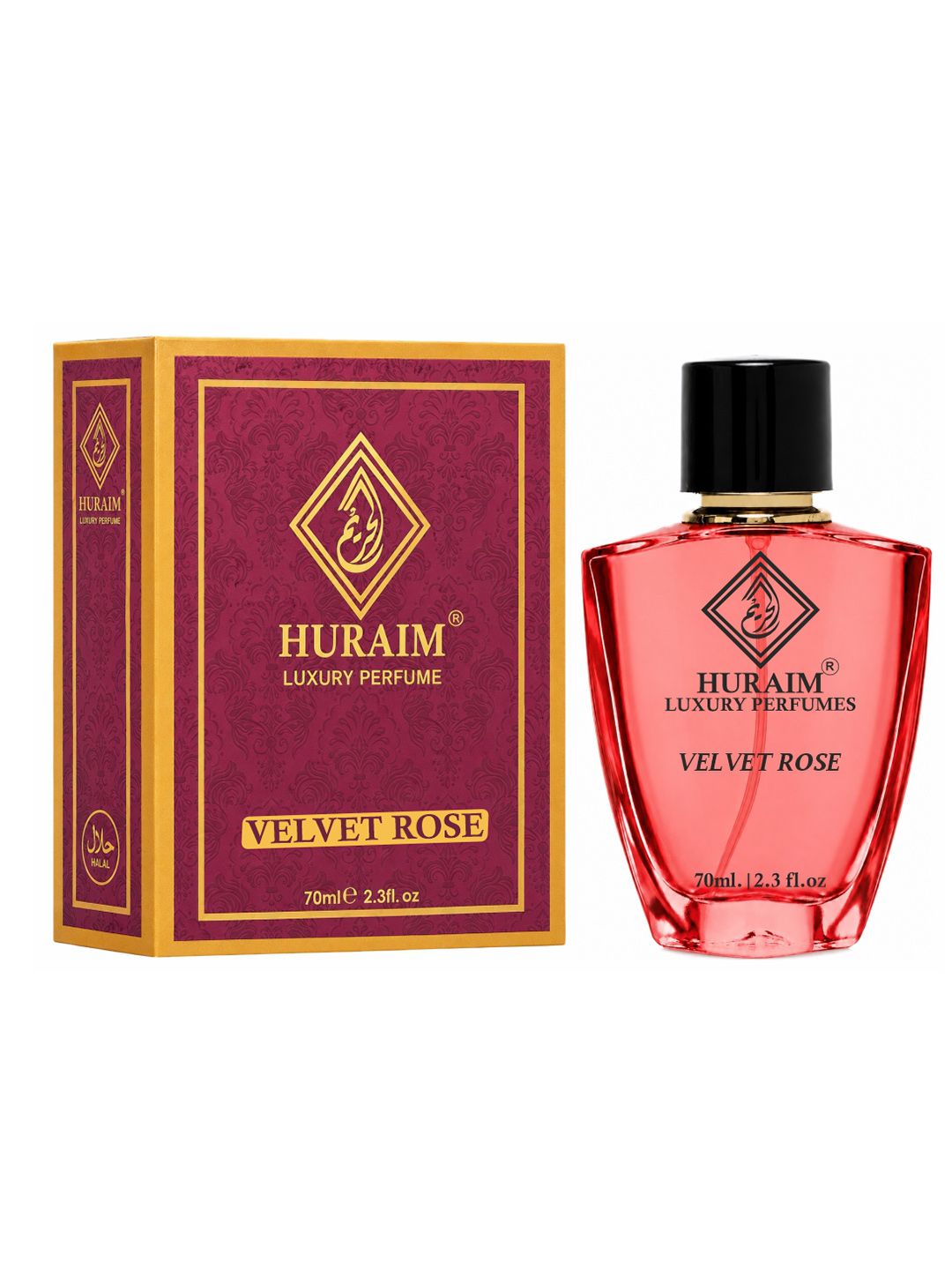 HURAIM Velvet Rose Long Lasting Perfume - 70 ml-image-48