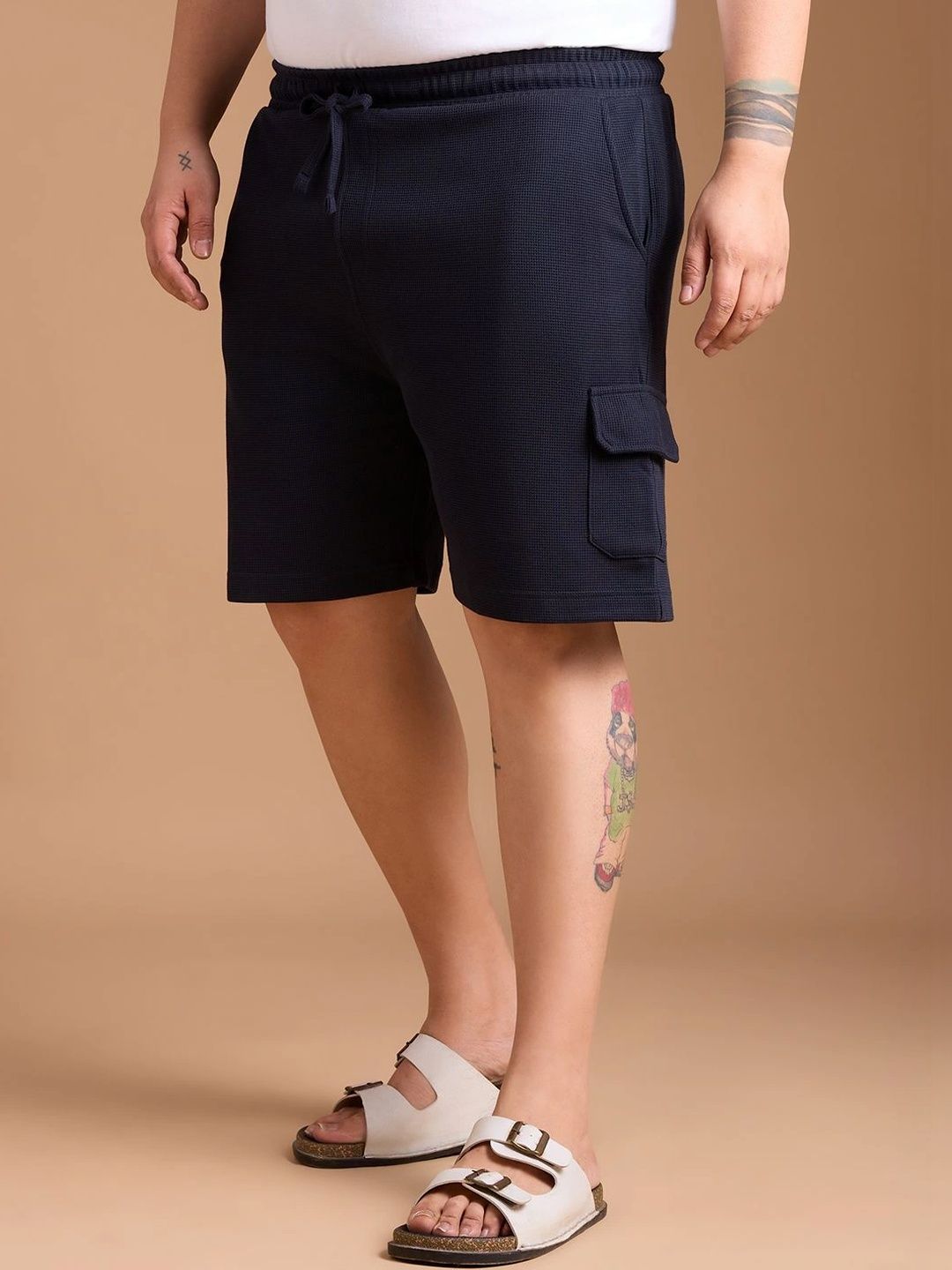 Vaishvik Men Cargo Shorts-picture-42