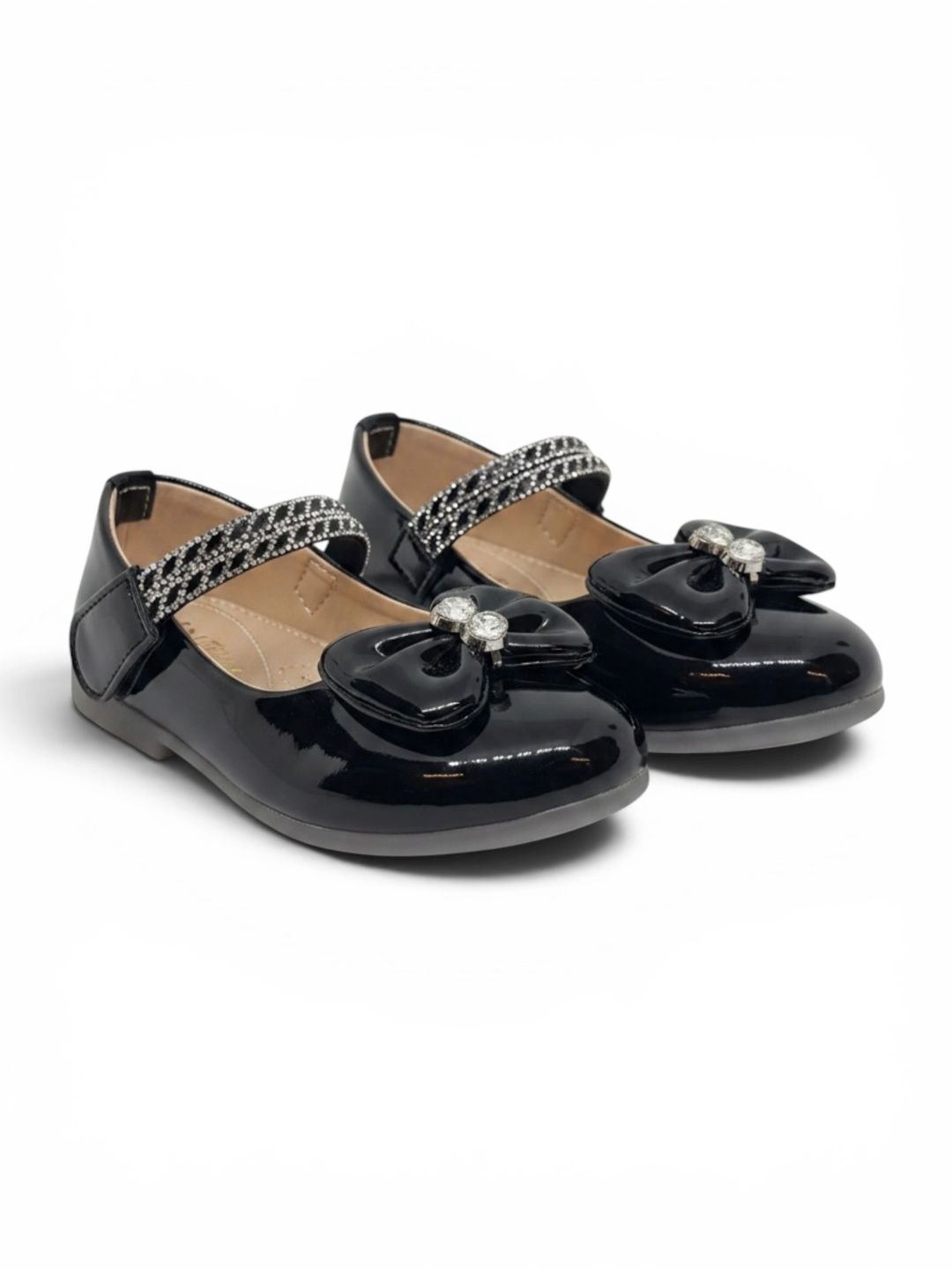 Lil Lollipop Girls Round Toe Velcro Ballerinas-picture-54