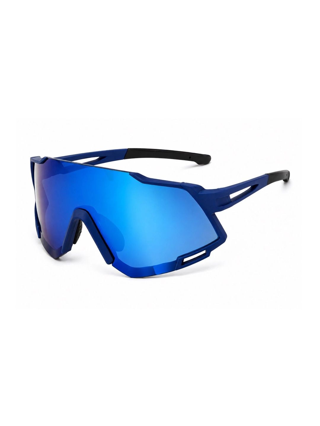 Mast & Harbour Unisex Blue Lens & Blue Sports Sunglasses with-image-17