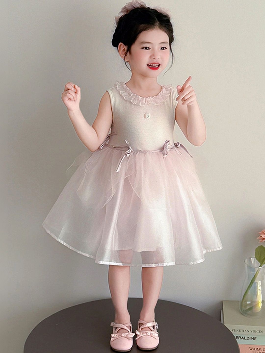 LULU & SKY Ruffled A-Line Dress-picture-22