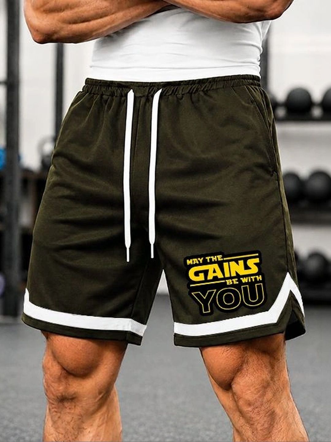 culish Men Typography Printed Training or Gym Sports Shorts-picture-55