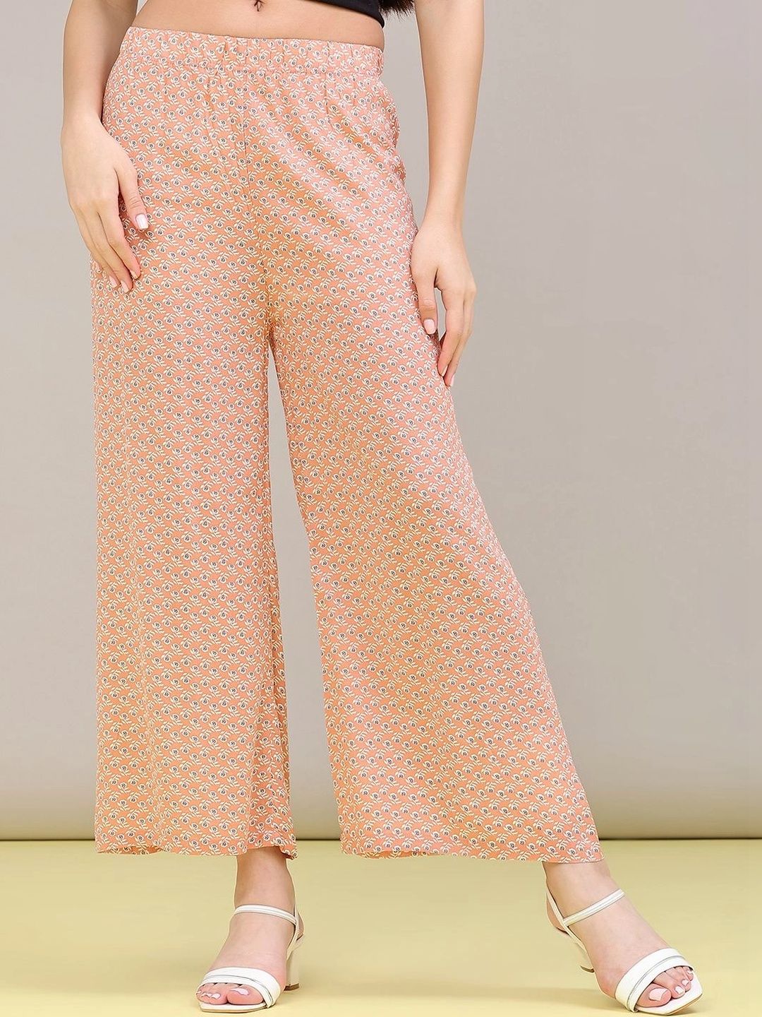 V-Mart Women Floral Printed Palazzos-picture-17