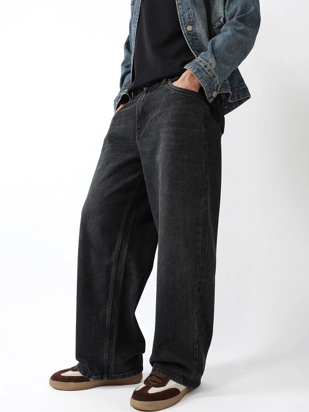THE BEAR HOUSE Men Mid-Rise Light Fade Jeans-picture-15