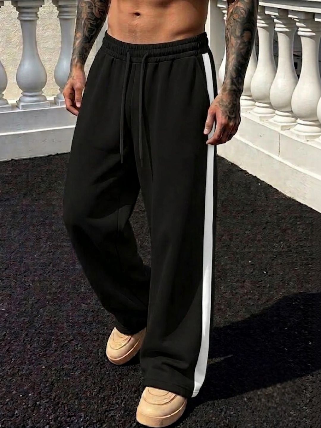 PROGENY Men Relaxed Fit Training Track Pants-picture-50