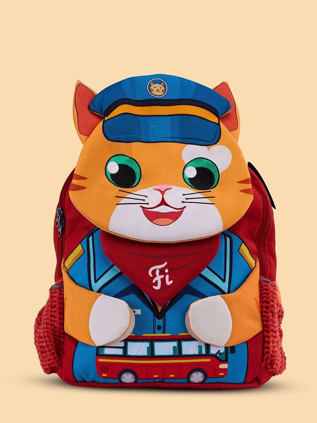 FILLI & ME Unisex Kids Graphic Embellished Backpack-picture-23