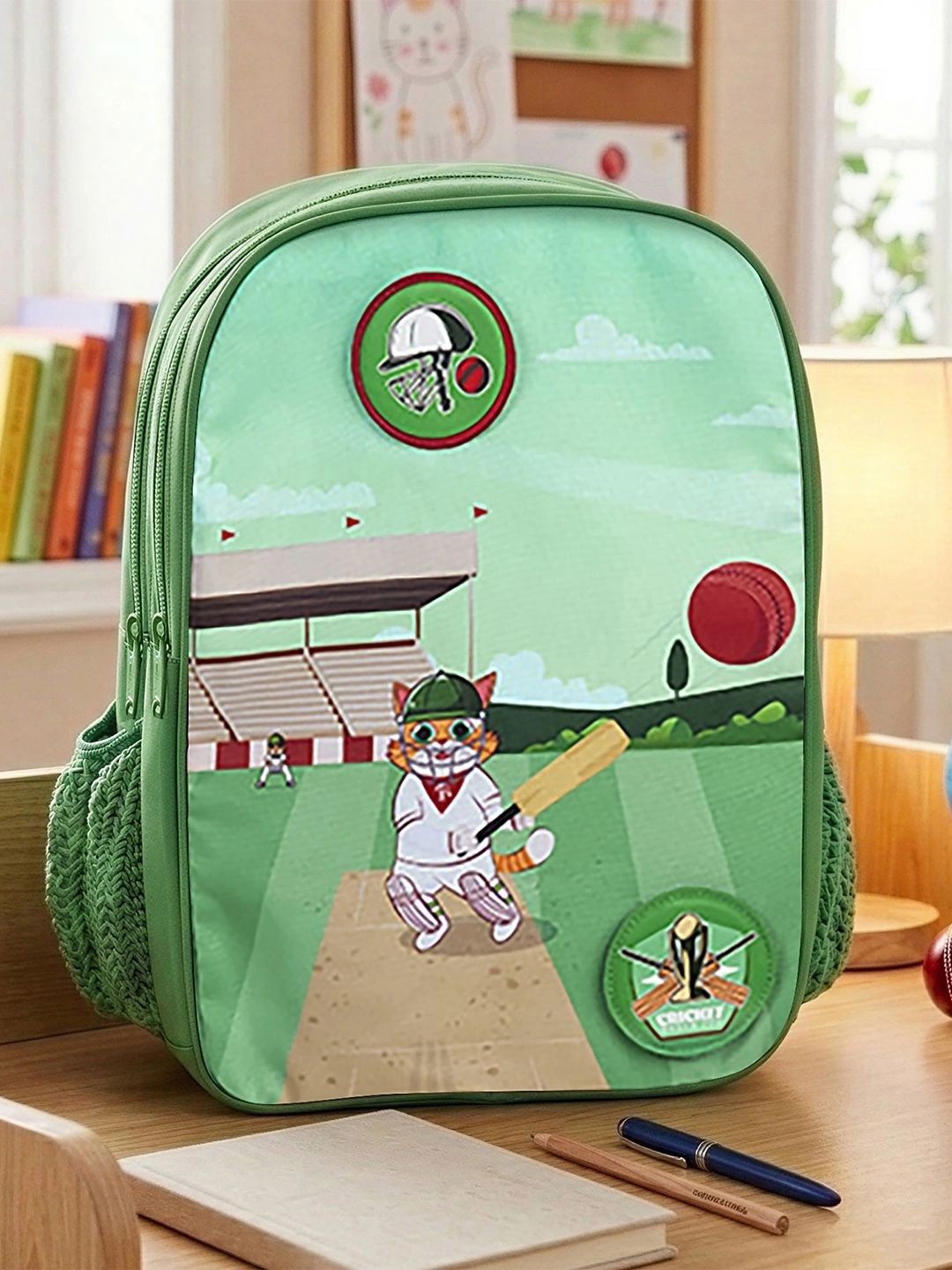 FILLI & ME Unisex Kids Graphic Applique Backpack-picture-14