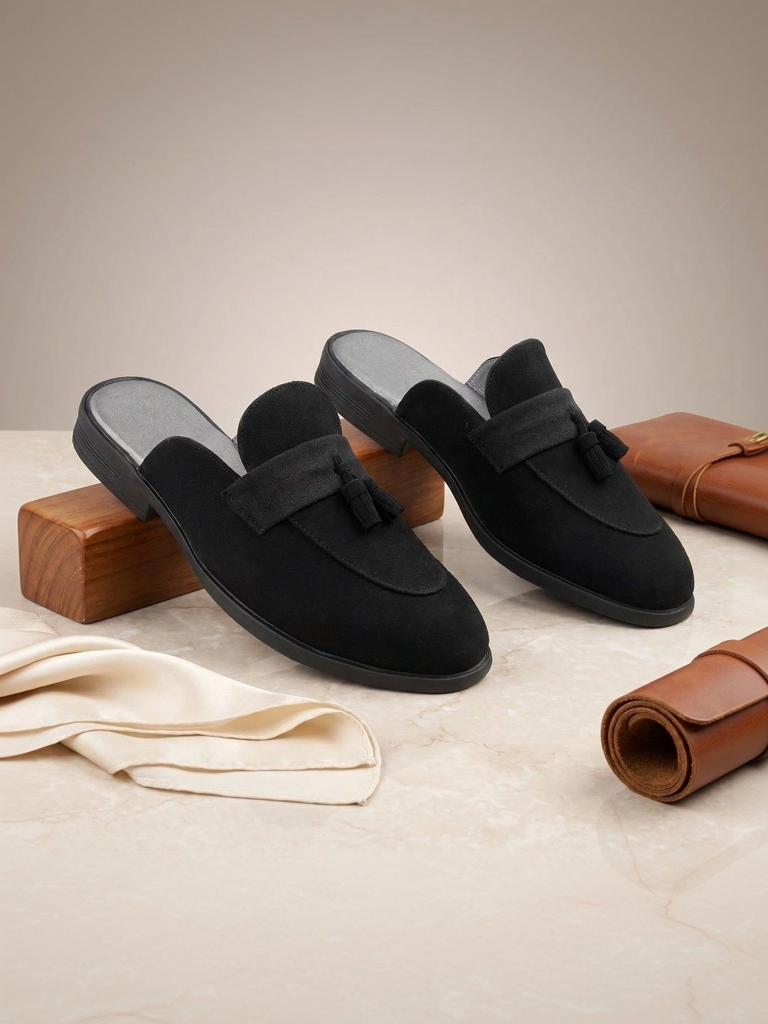 Anouk Men Suede Mules-picture-15