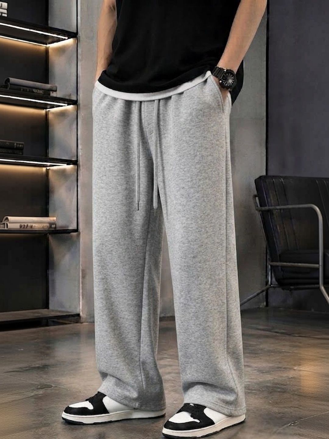 dockstreet Men Relaxed Fit Training Track Pants-picture-28