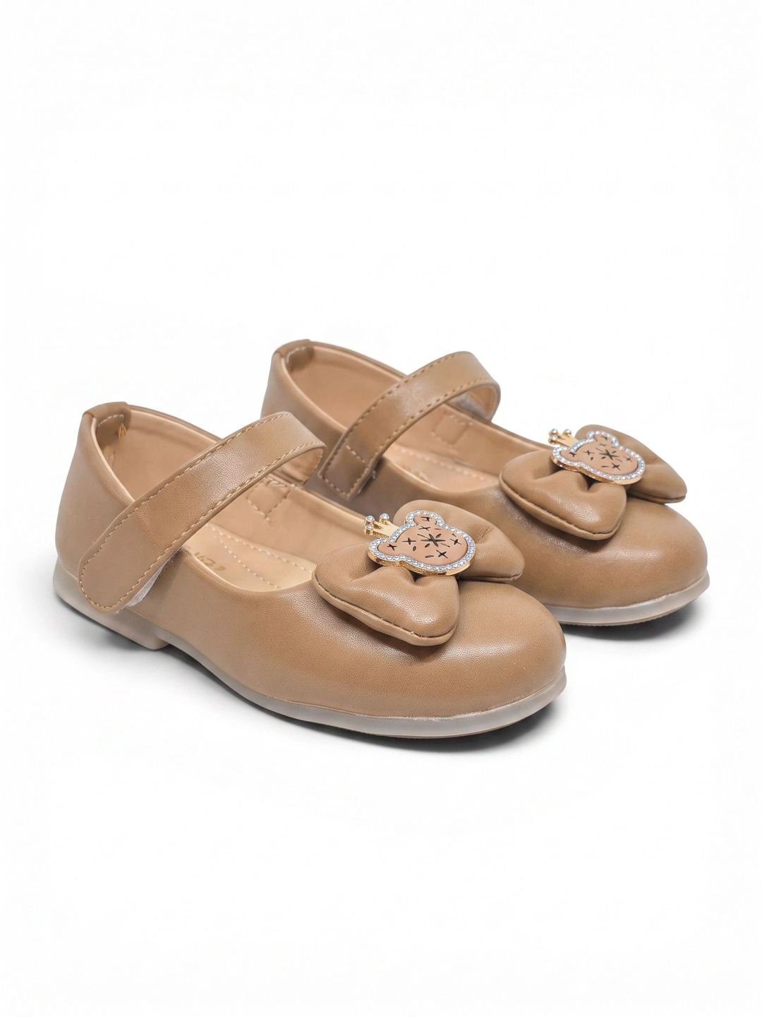 Lil Lollipop Girls Round Toe Velcro Ballerinas-picture-36